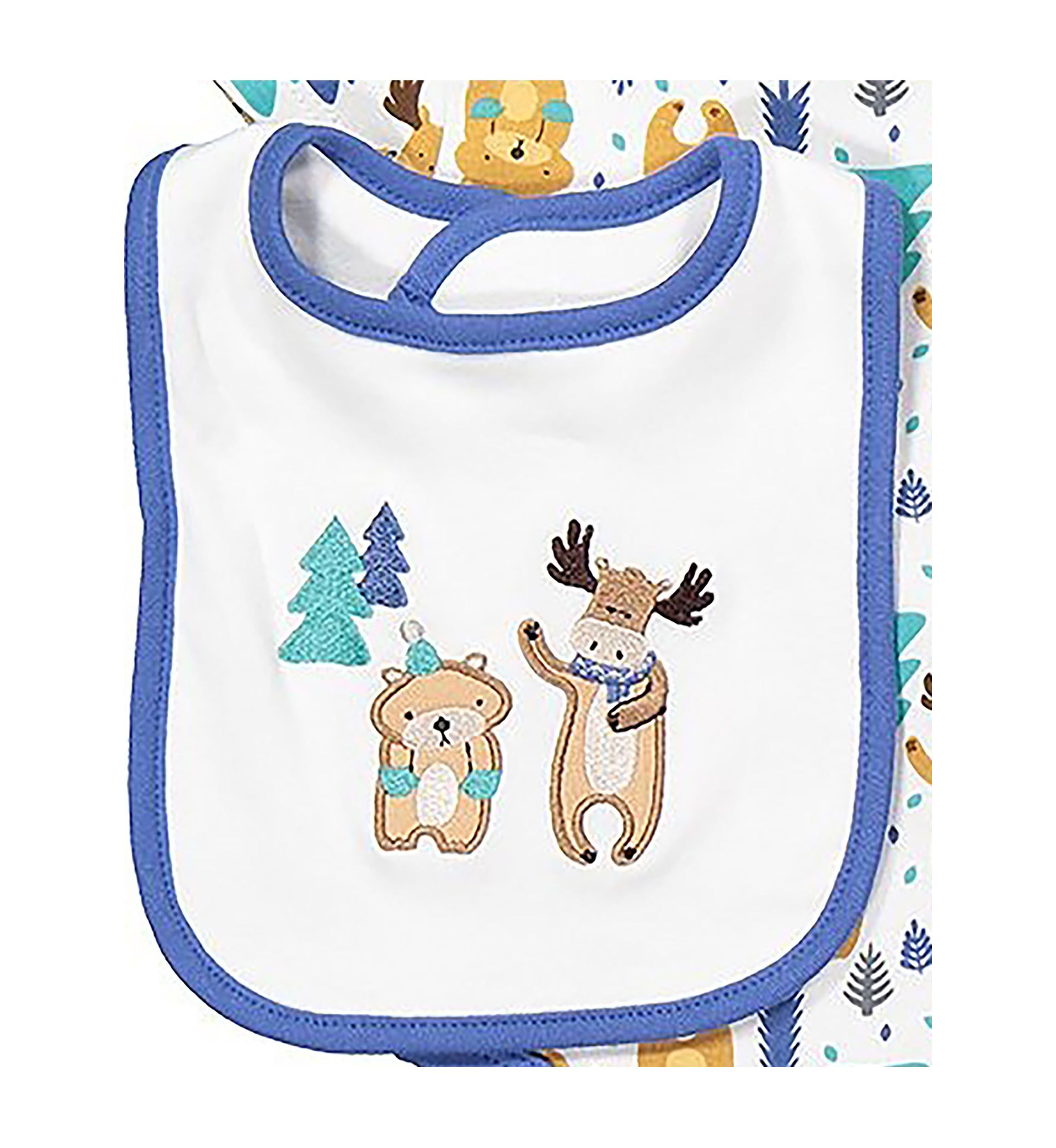 Baby Boys and Girls 3 Piece Moose Layette