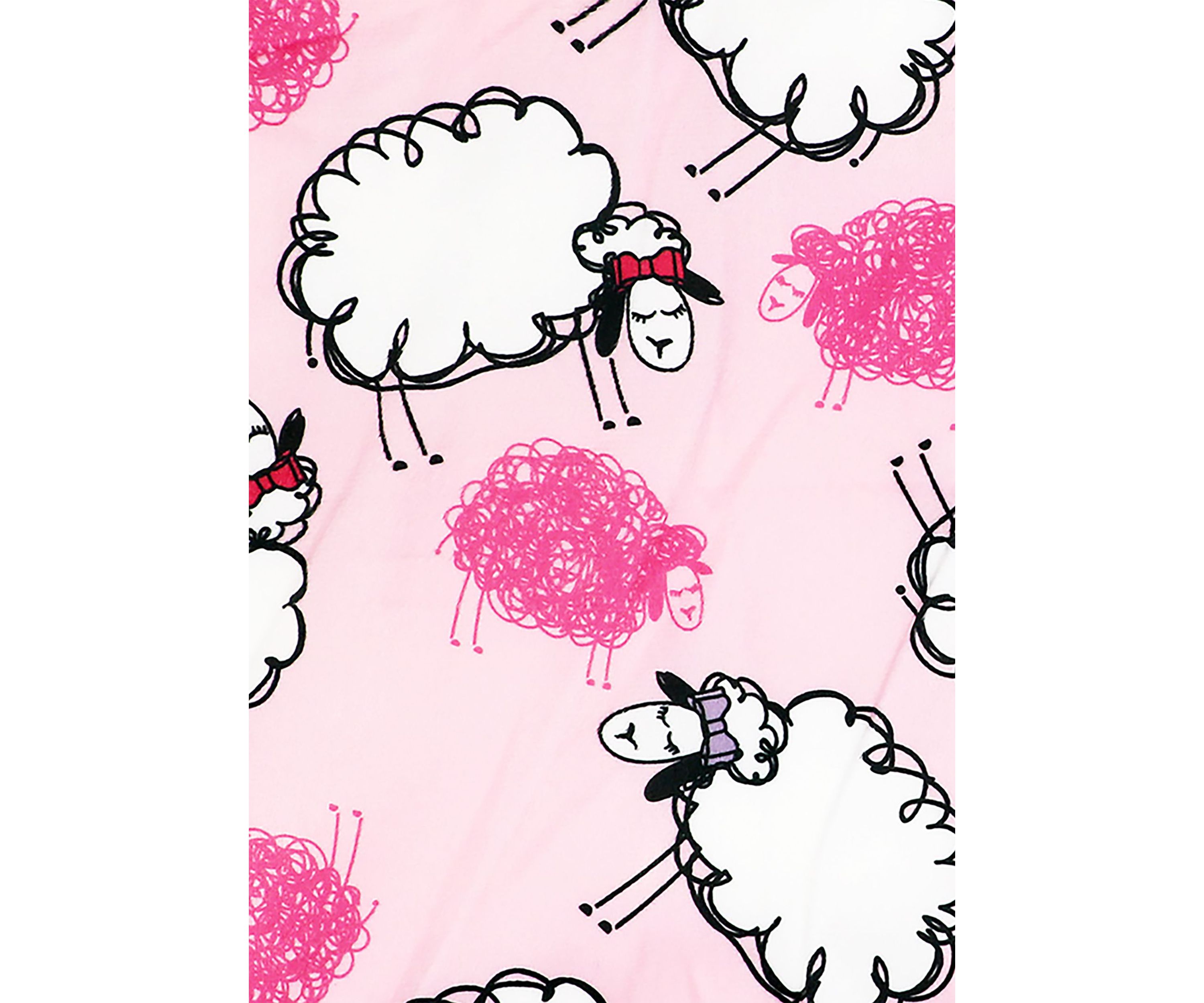Baby Girls Sheep Minky Sherpa Blanket