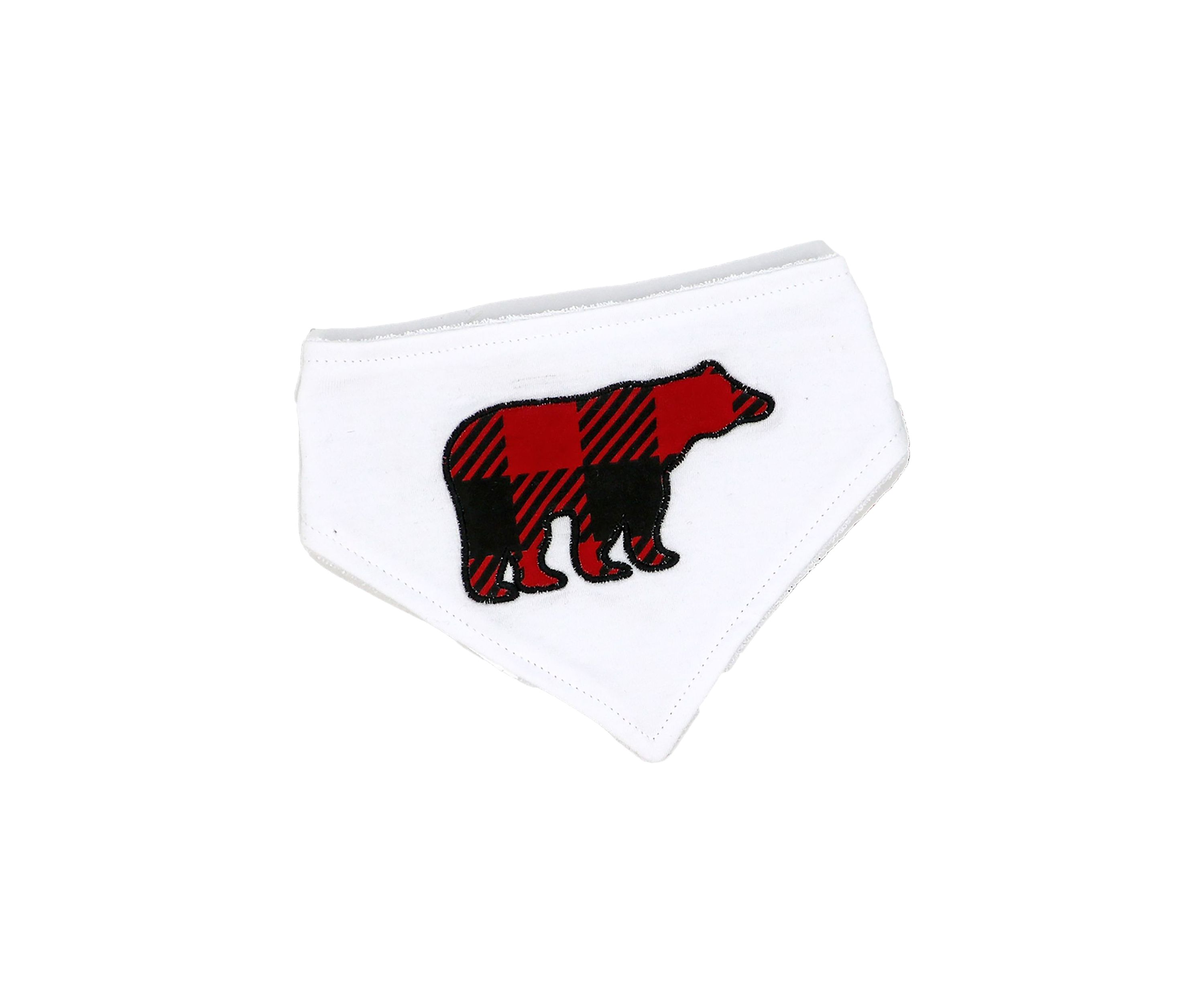 Baby Boys and Girls 3 Piece Buffalo Check Accessory Set