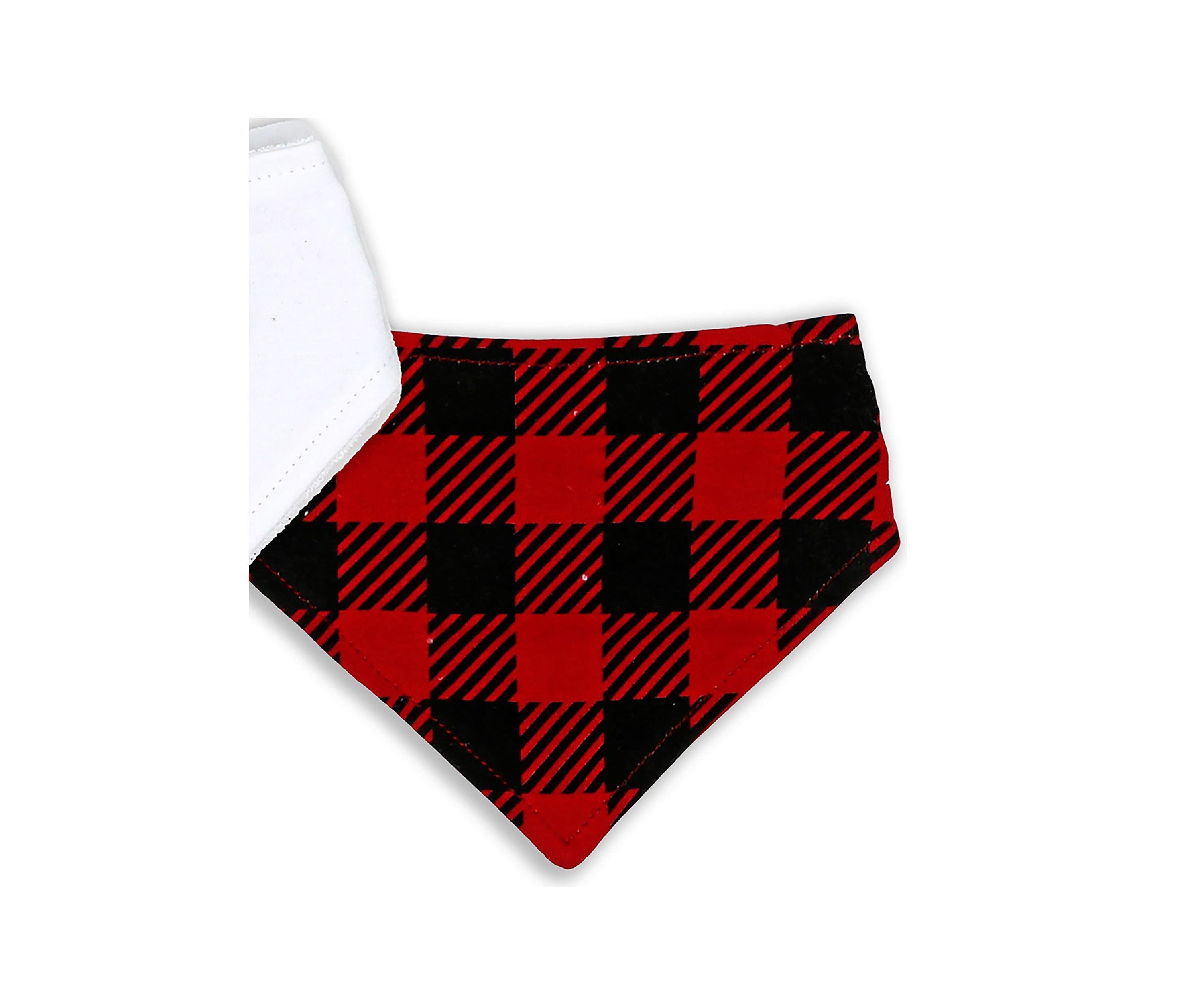 Baby Boys and Girls 3 Piece Buffalo Check Accessory Set