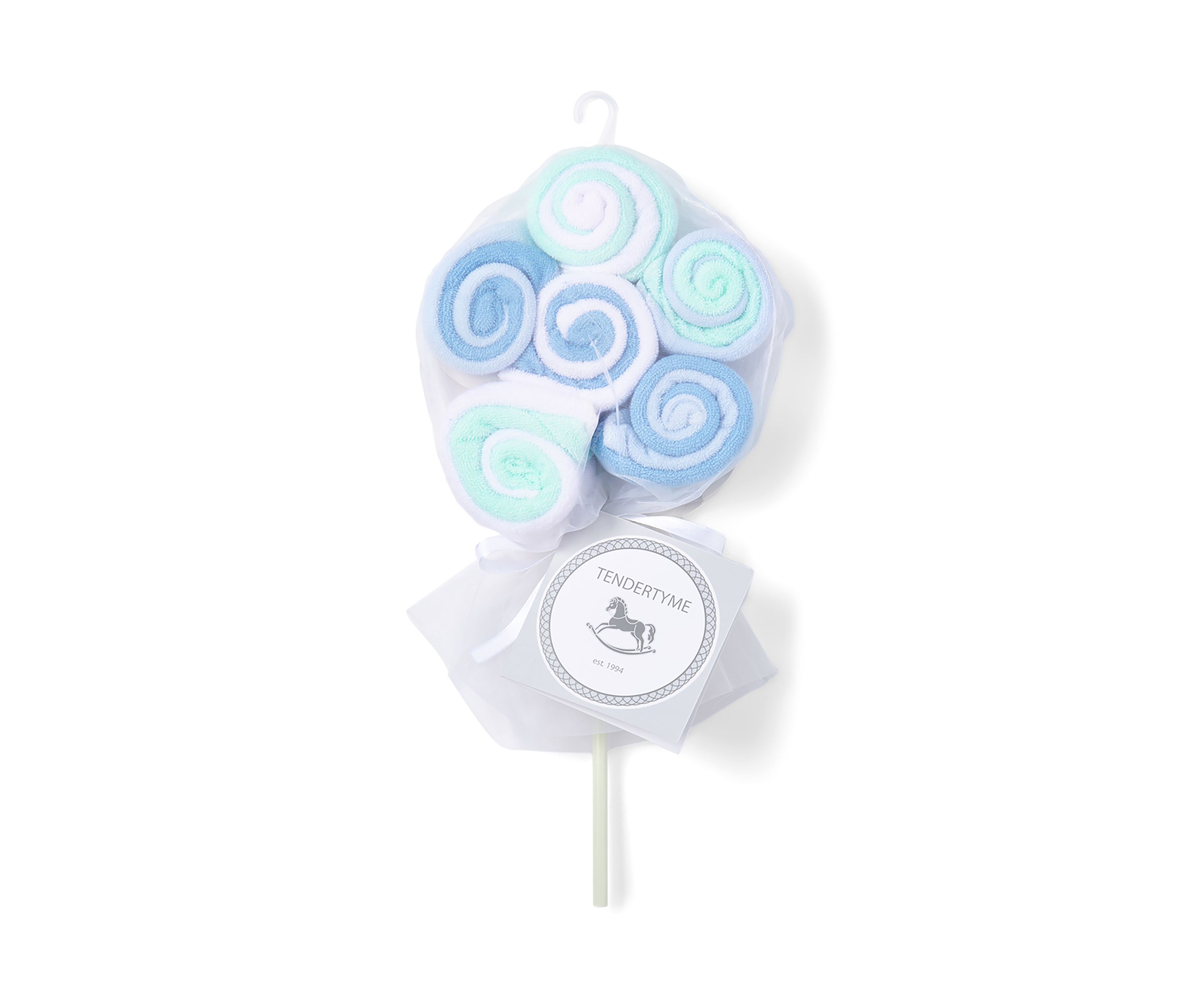Baby Boys Lollipop 12 Washcloth Gift Set