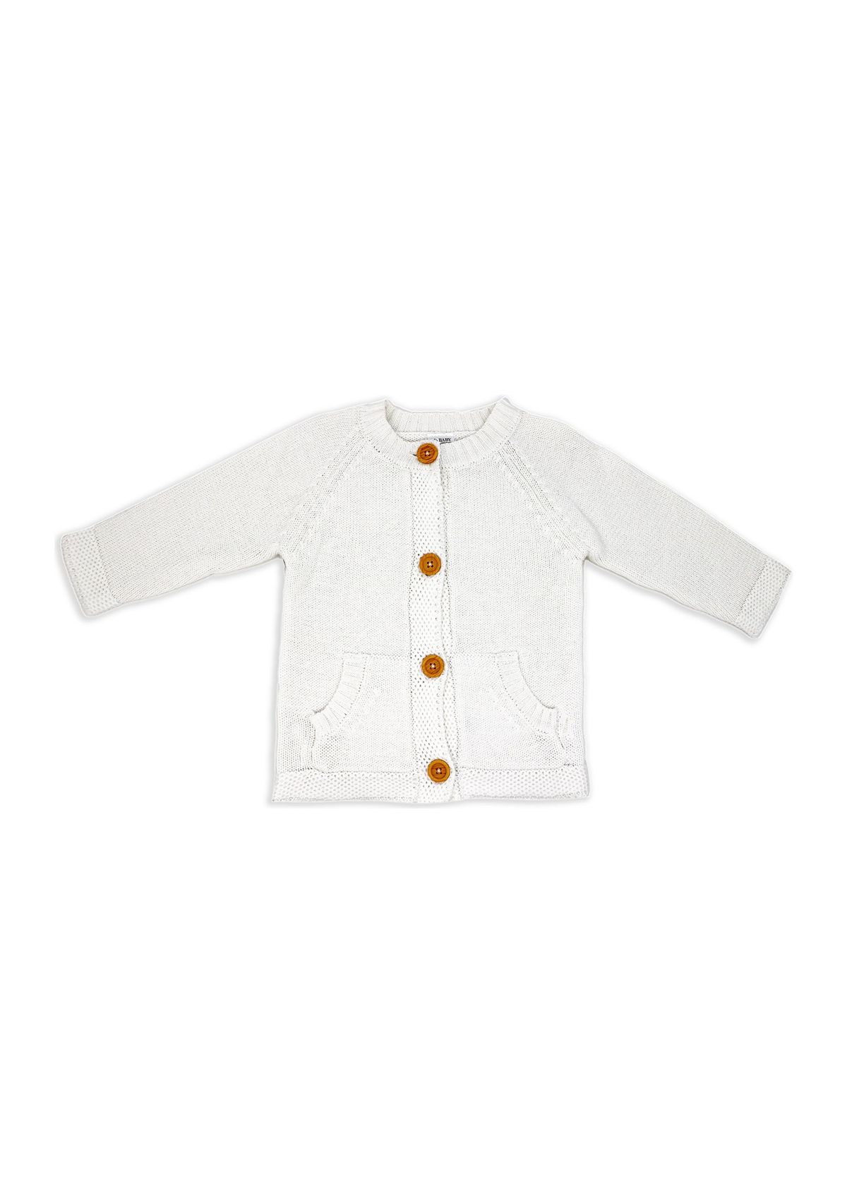 Baby Boys and Girls 2 Piece Knit Set, White