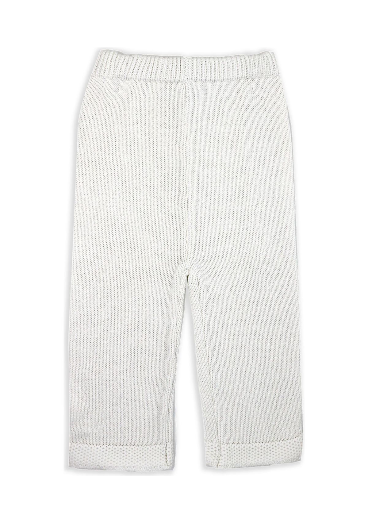 Baby Boys and Girls 2 Piece Knit Set, White