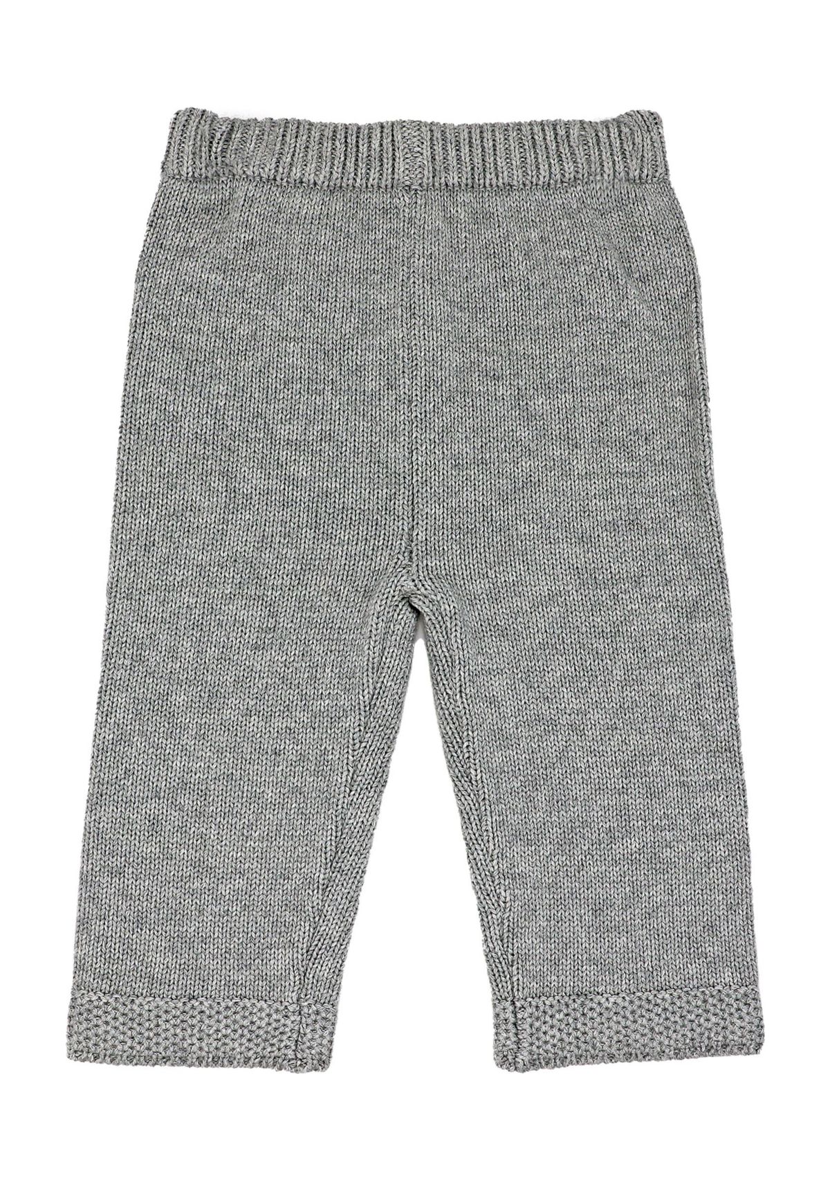 Baby Boys and Girls 2 Piece Knit Set, Gray