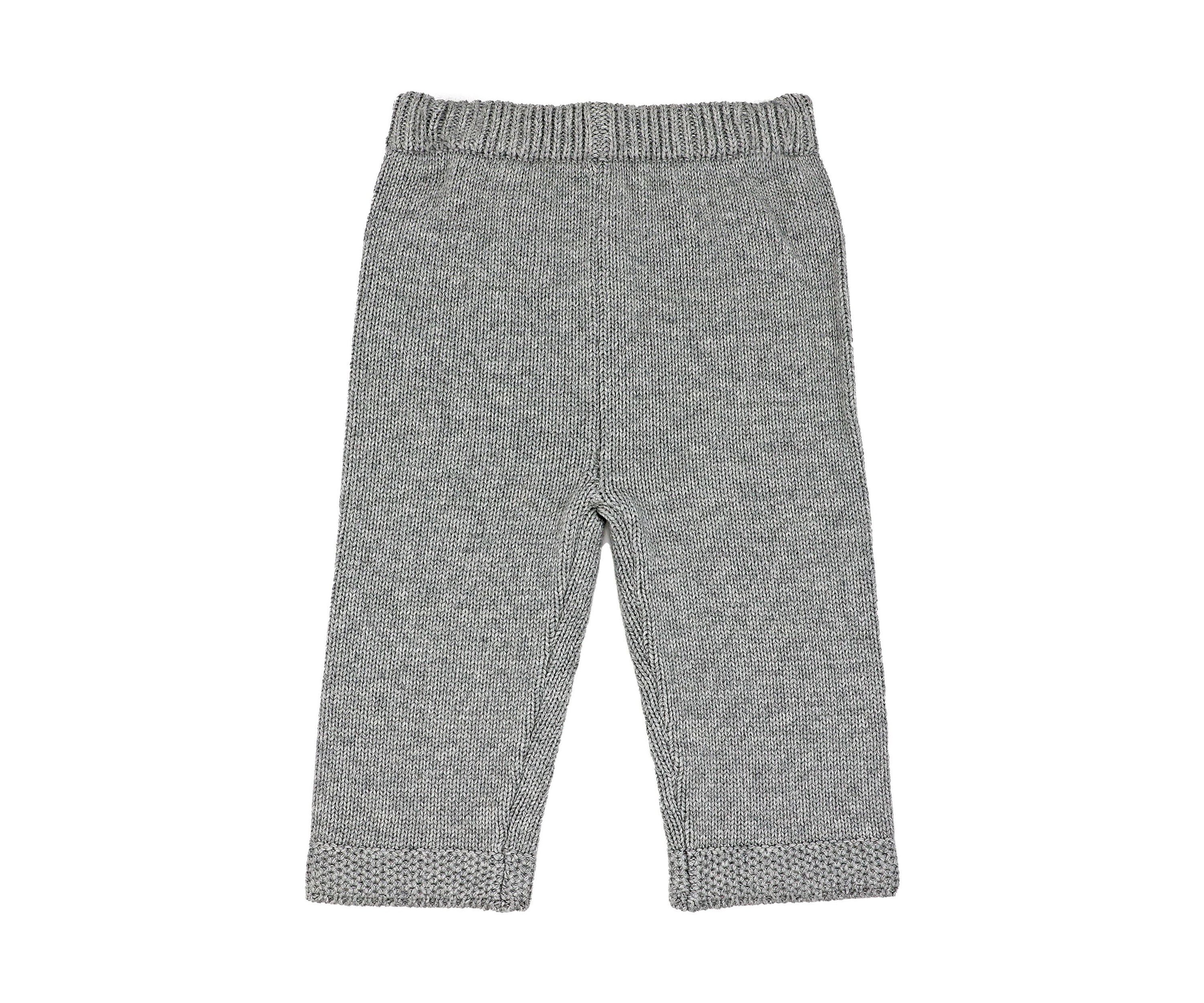 Baby Boys and Girls 2 Piece Knit Set, Gray