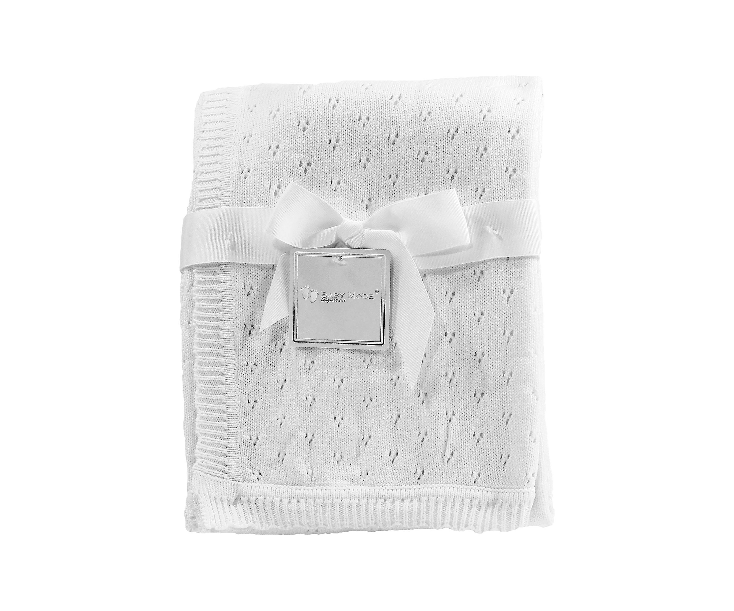 Baby Pointelle Layette Blanket