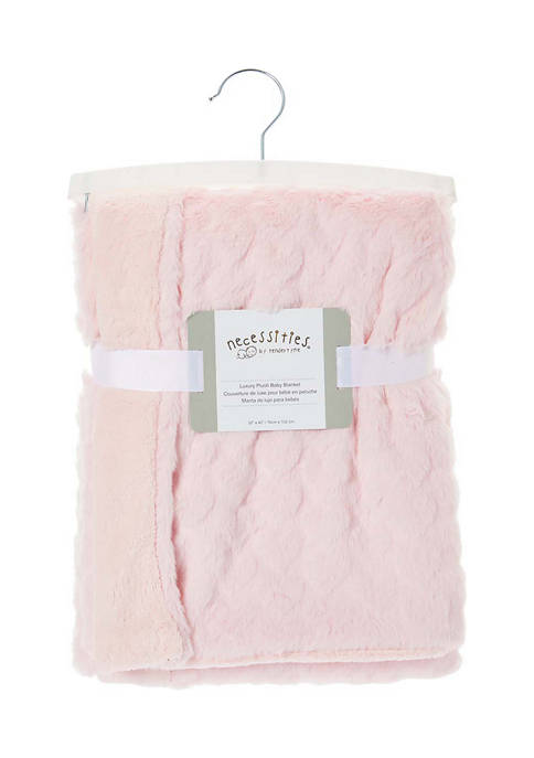 Tendertyme Baby Girls Luxury Plush Rabbit Fleece Blanket