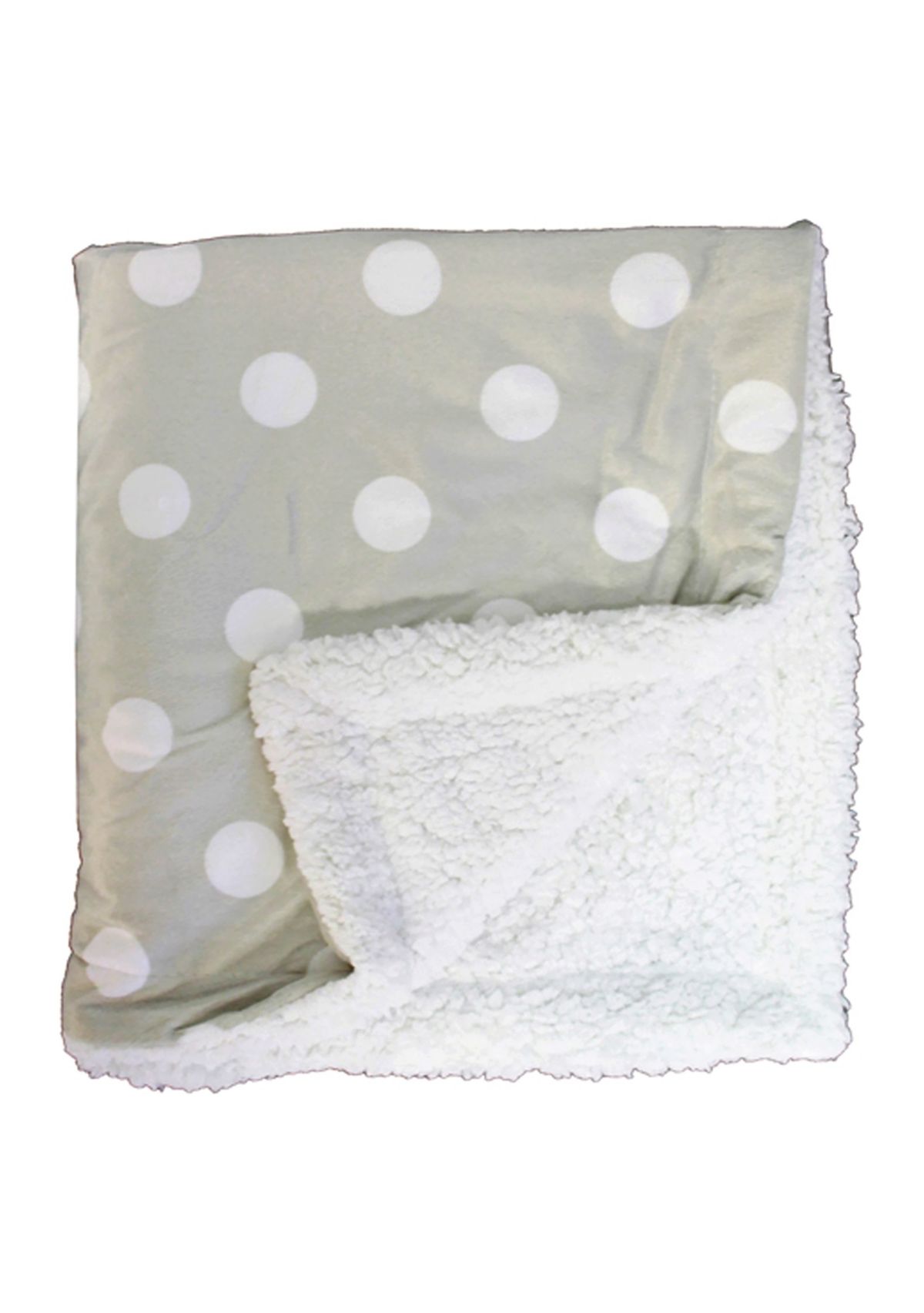 Baby Dotted Mink Sherpa Blanket