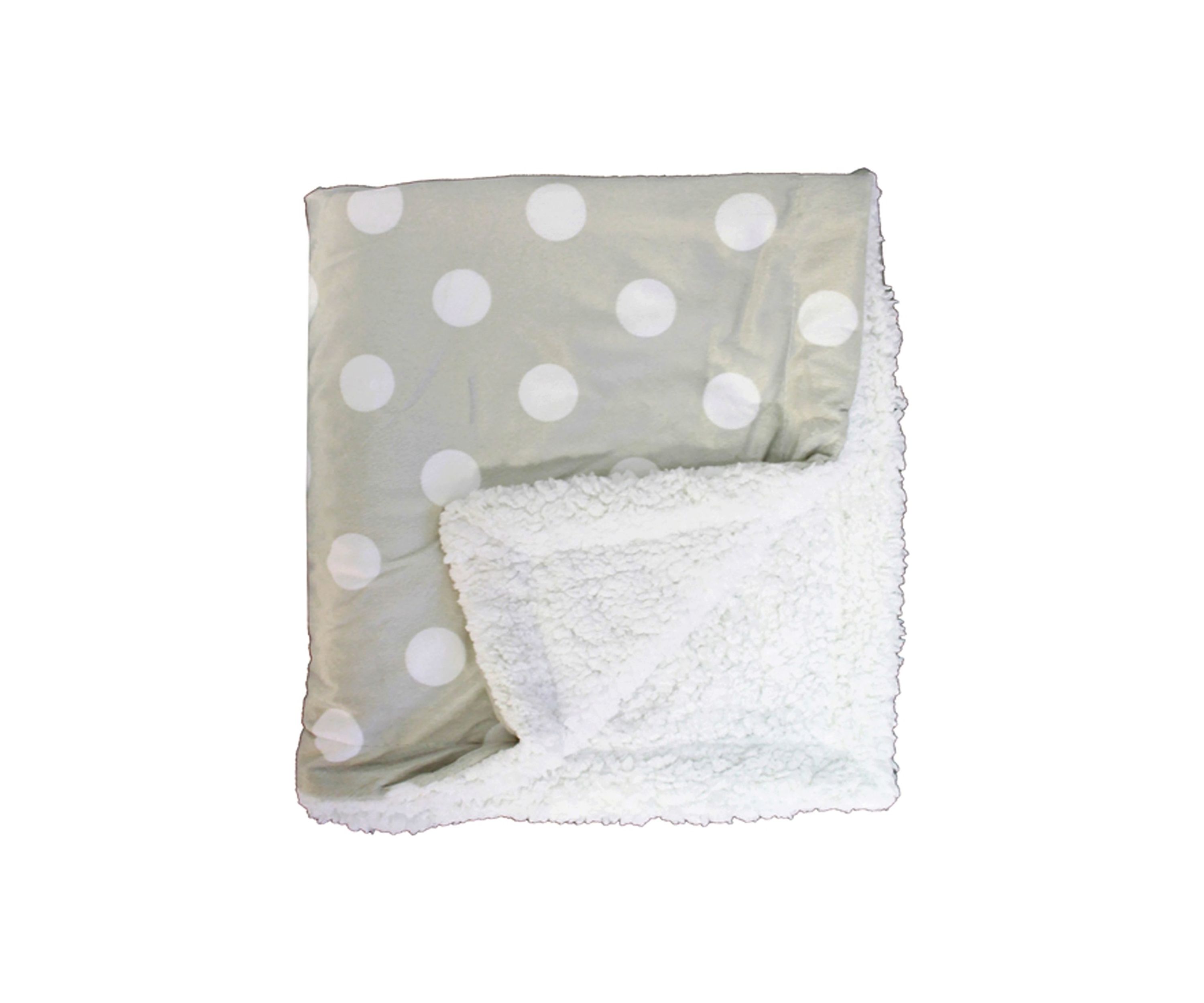 Baby Dotted Mink Sherpa Blanket