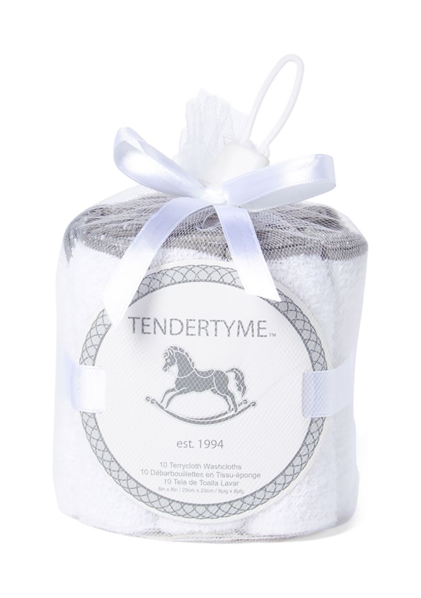 Baby 10 Pack Terry Washcloths