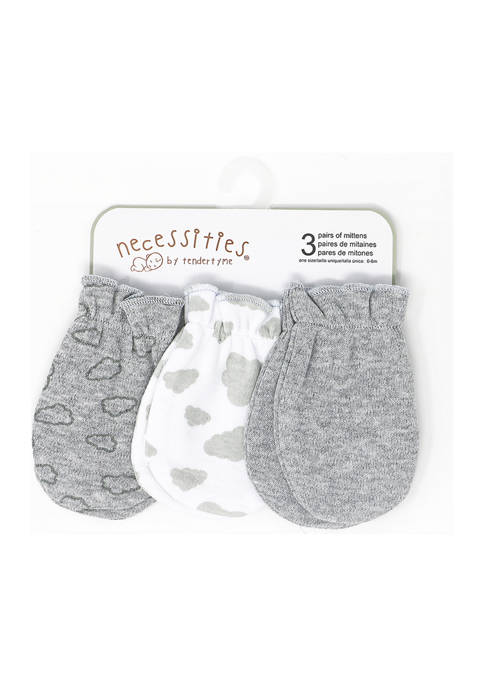 Tendertyme Baby Boys and Girls 3 Pack Heather