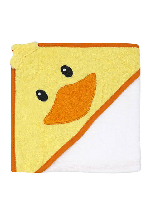 Baby Boys and Girls Animal Baby Hooded Towel, Duck