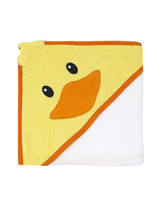 Yellow Duck Perfect for Boy and Girl Shower Gift Bamboo Baby Hooded Bath Towel 