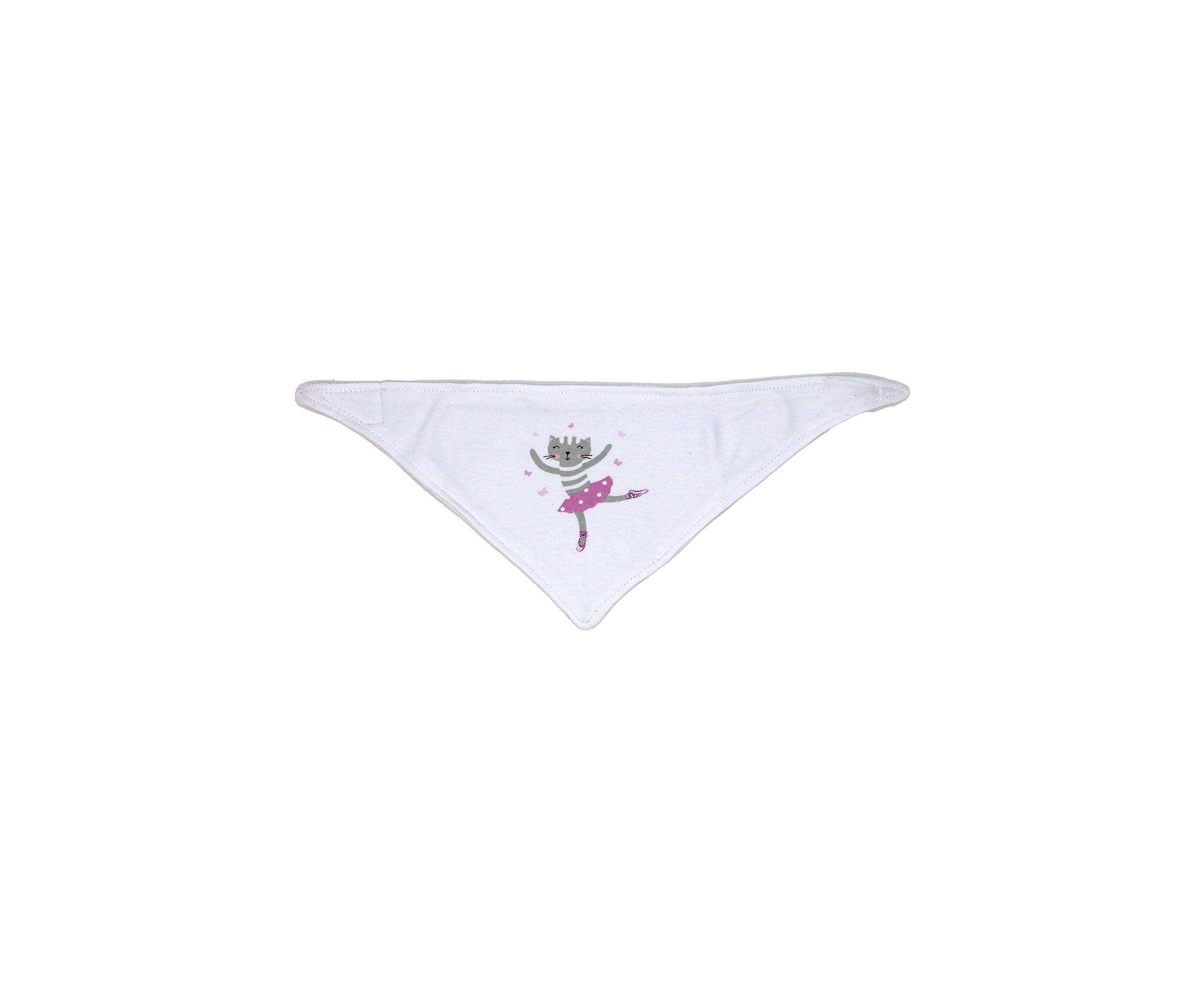 Baby Boys and Girls 3 Pack Bandana Baby Bibs, Ballet