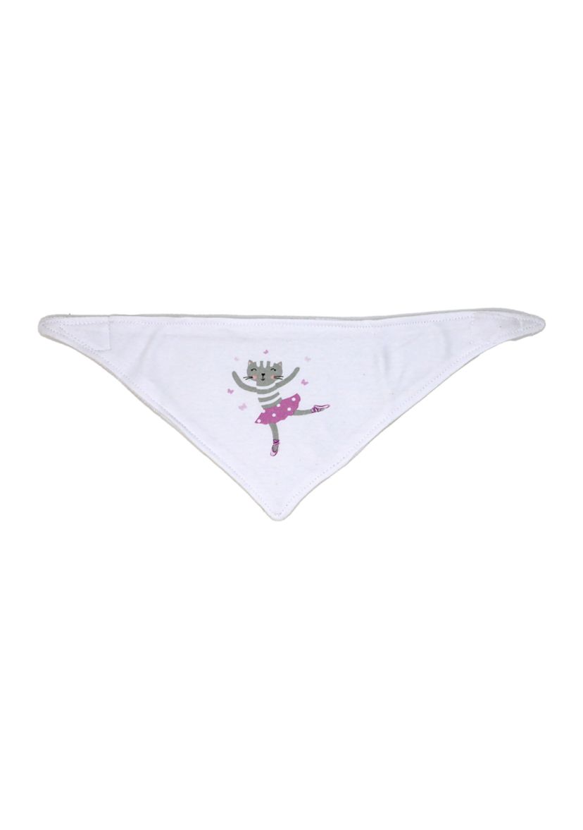 Baby Boys and Girls 3 Pack Bandana Baby Bibs, Ballet