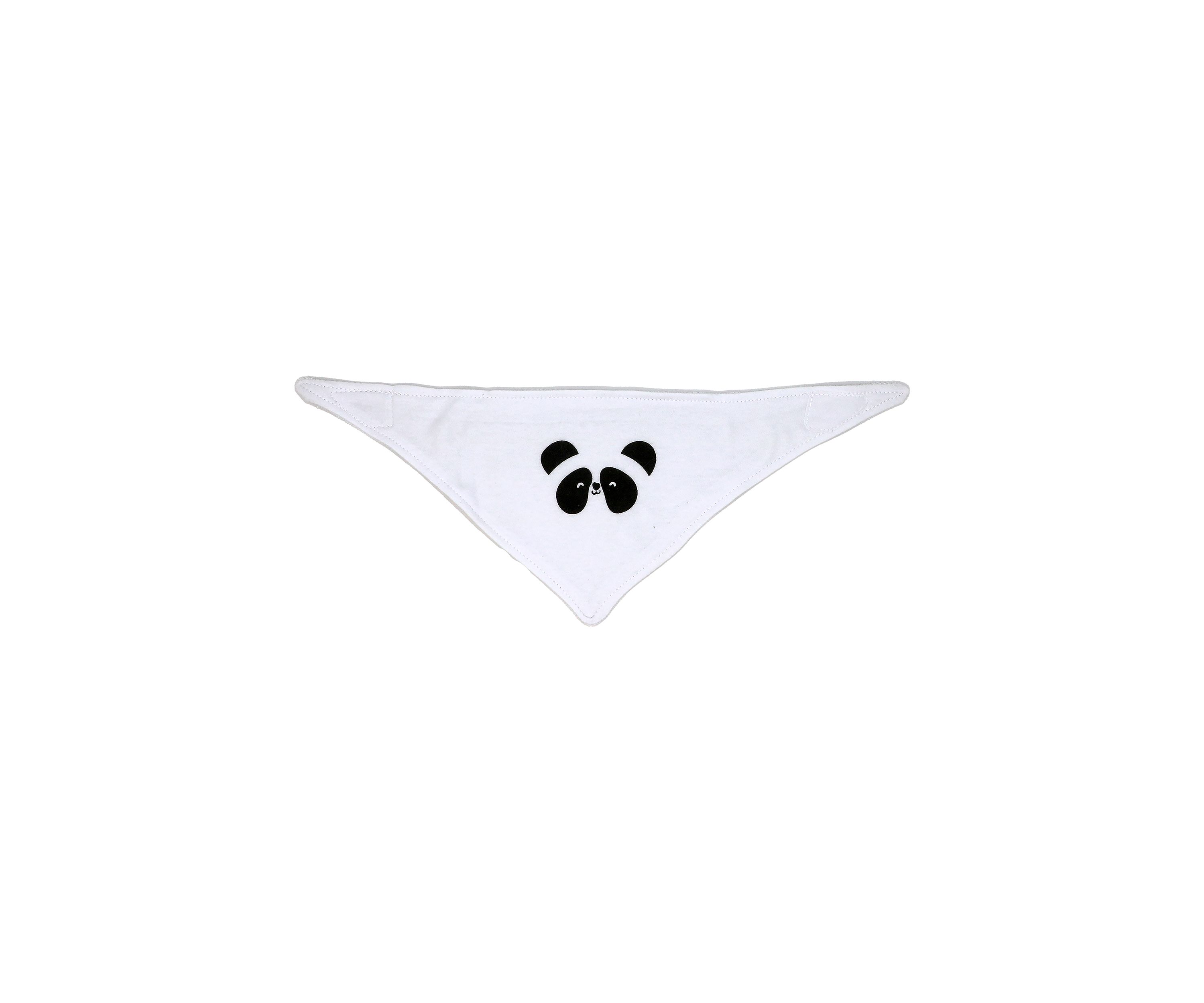 Baby Boys and Girls 3 Pack Bandana Baby Bibs, Panda