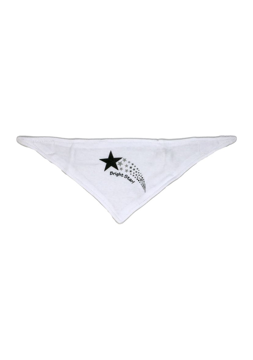 Baby Boys and Girls 3 Pack Bandana Baby Bibs, Stars