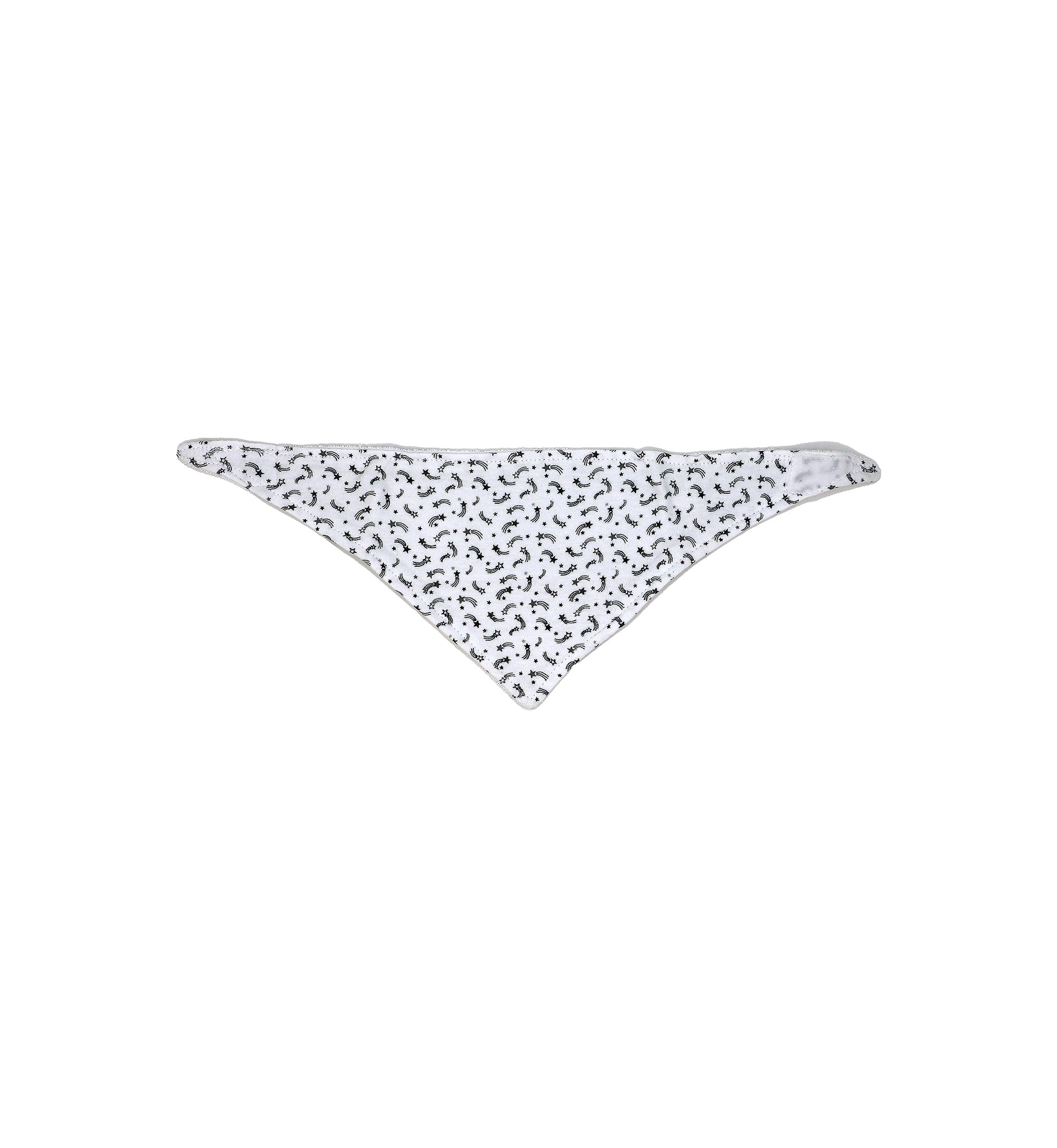 Baby Boys and Girls 3 Pack Bandana Baby Bibs, Stars