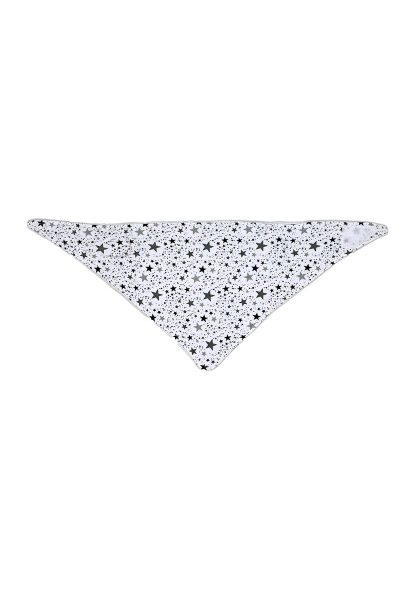 Baby Boys and Girls 3 Pack Bandana Baby Bibs, Stars