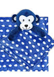 Baby Boys and Girls Blanket and Monkey Security Blanket
