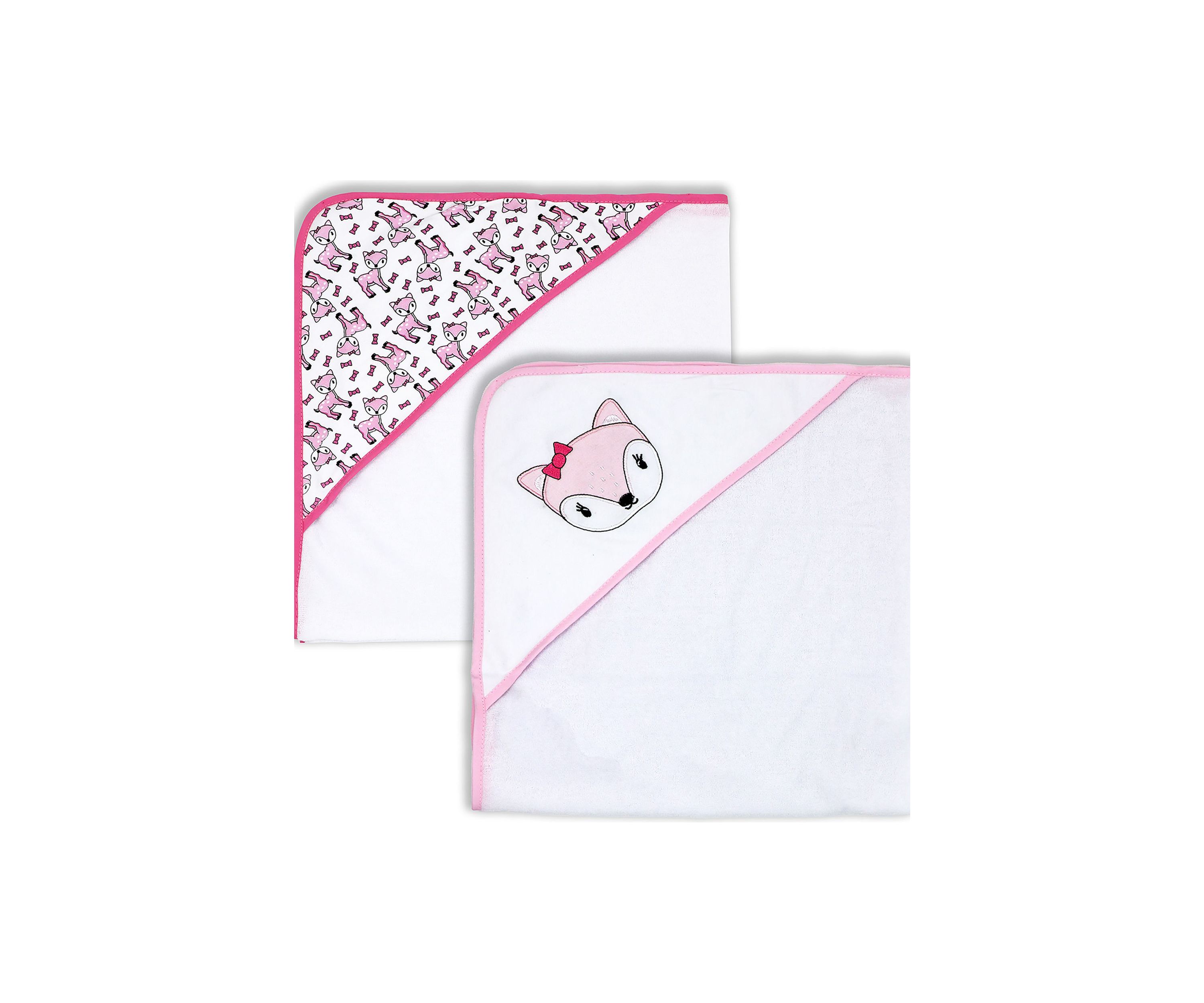 Baby Boys and Girls Hooded Towels 2 Pack
