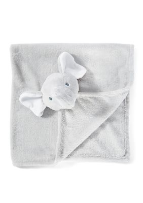 Amor Bebe Baby Jumbo Elephant Gray Security Blanket Belk