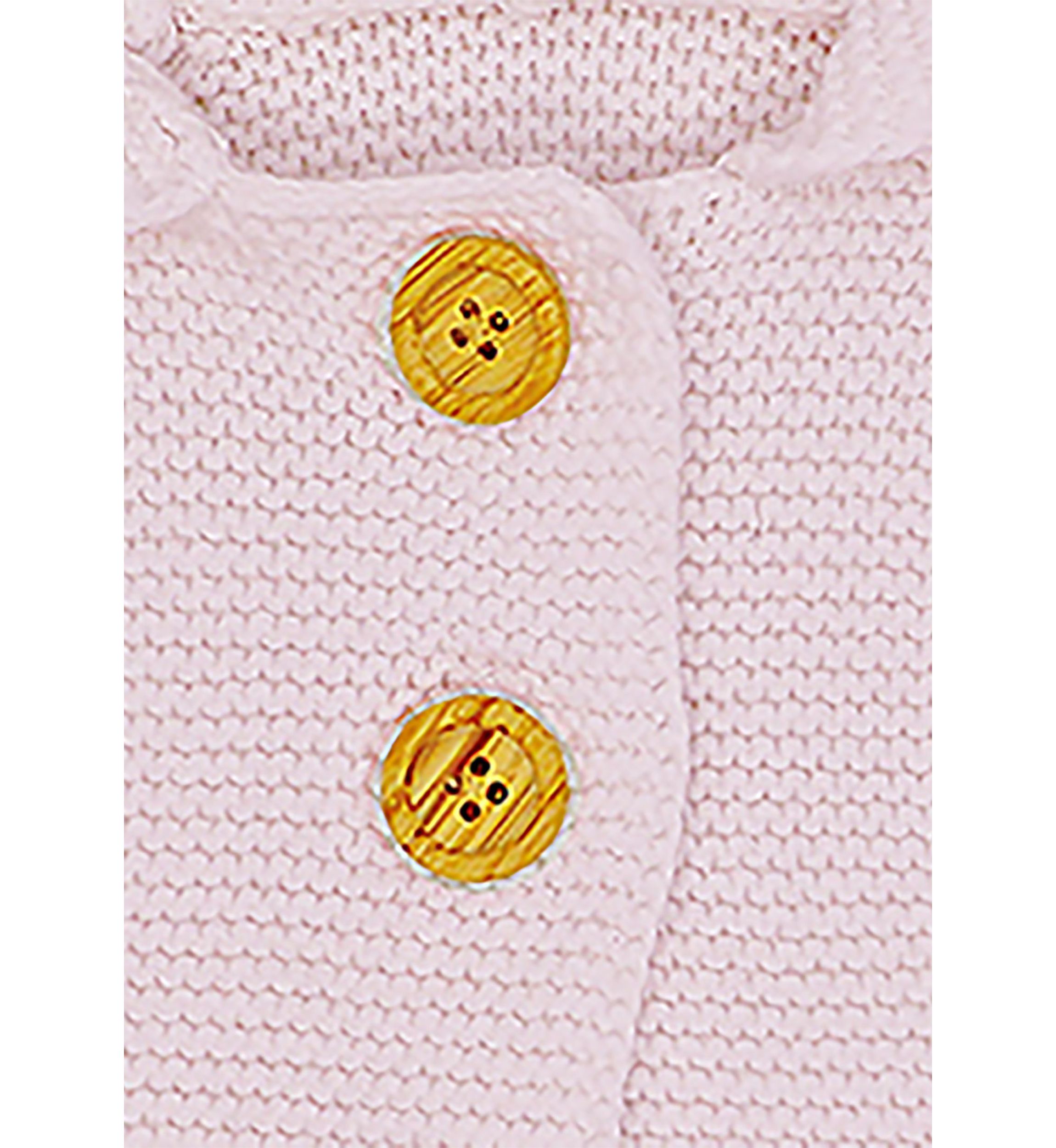 Baby Girls Hooded Sweater Coat, Pink