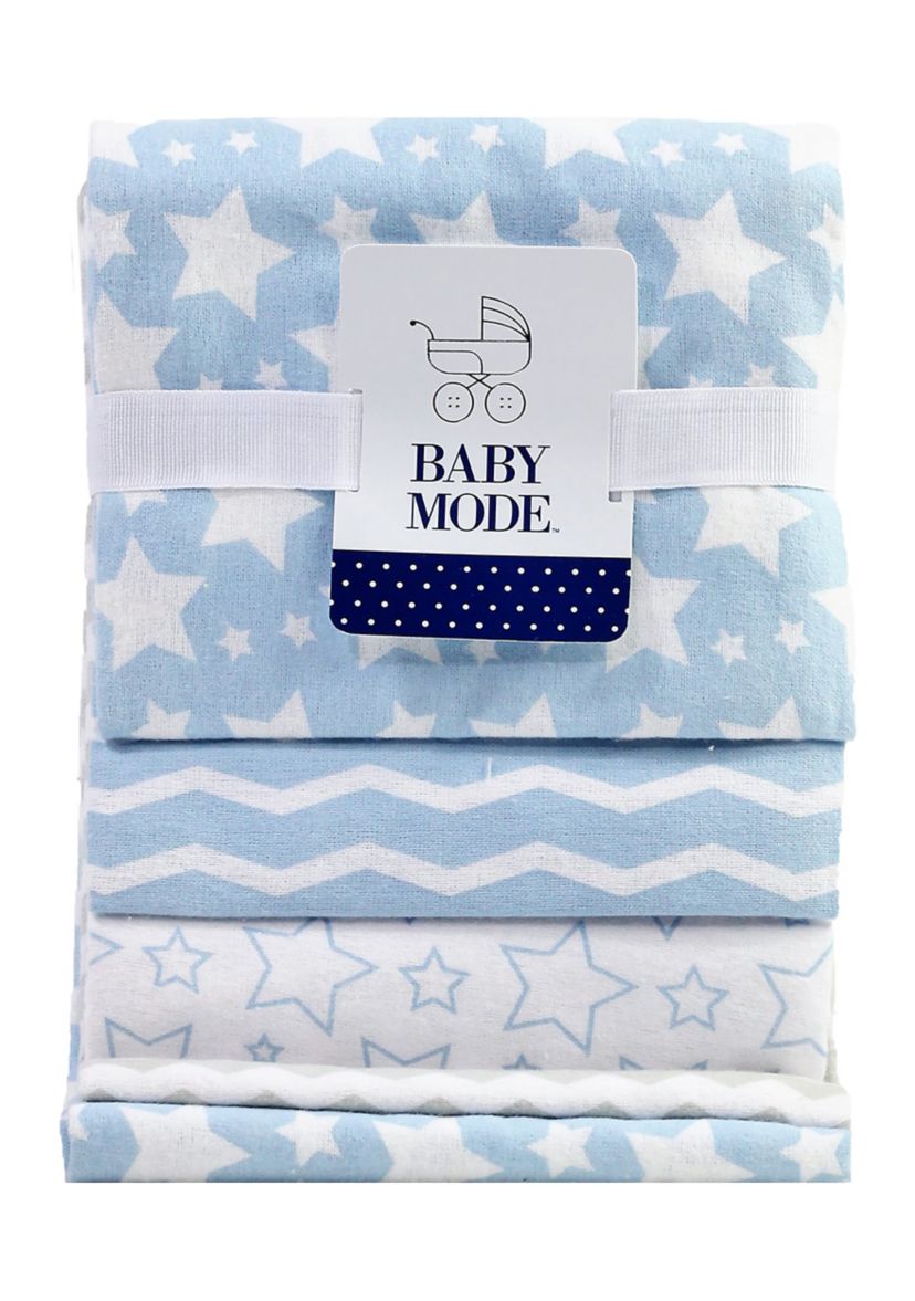Baby Boys 5-Piece Blanket Gift Set