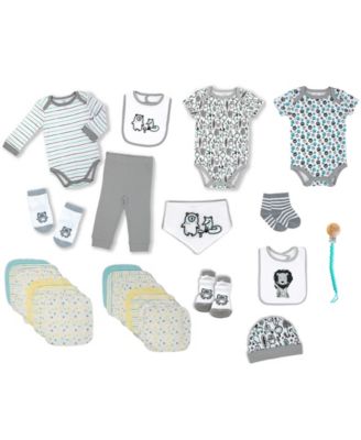 Baby Mode Baby Boys 28 Piece Infant Apparel Layette Gift Set, 0-3m