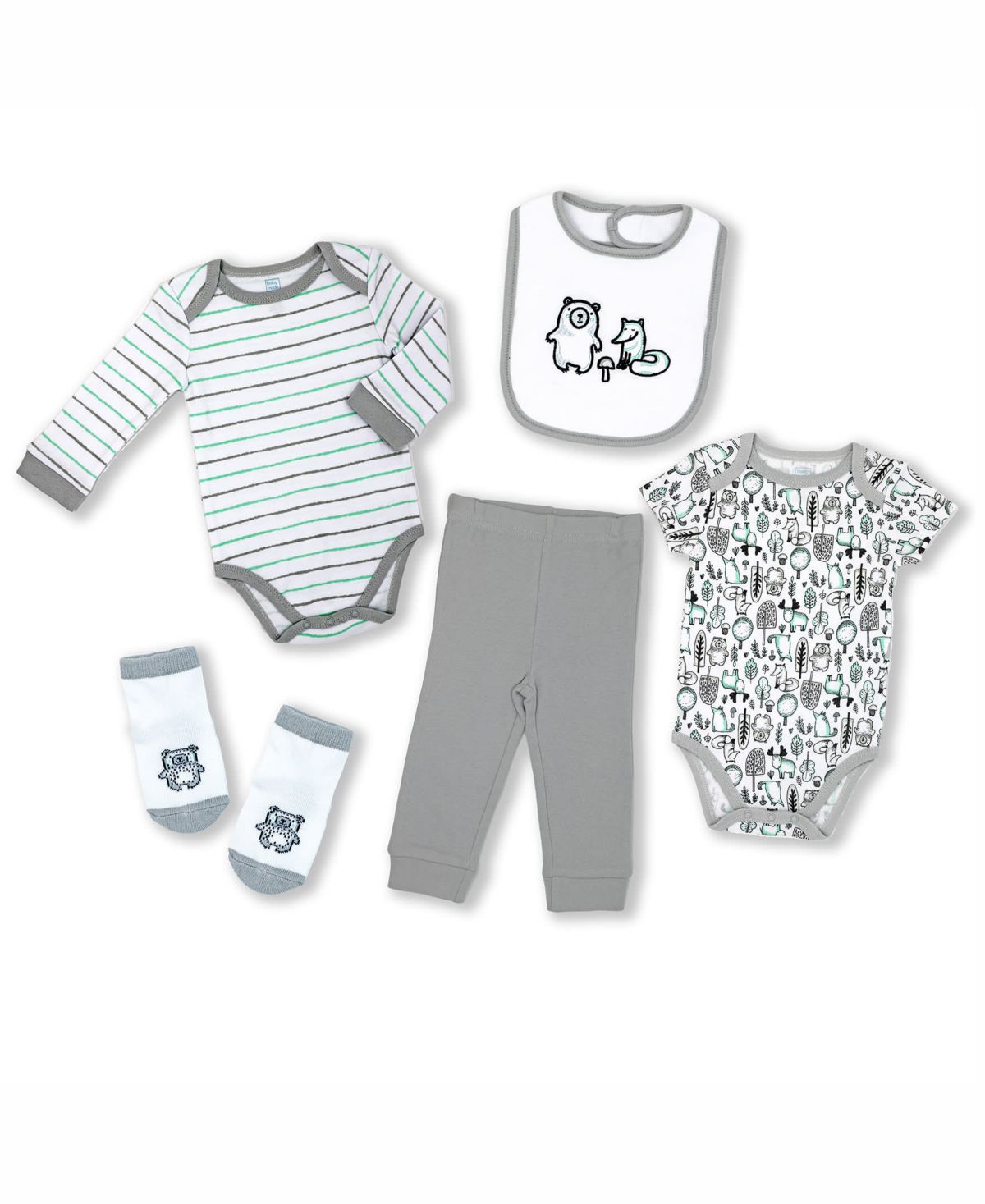 Baby Boys 28 Piece Infant Apparel Layette Gift Set, 0-3m