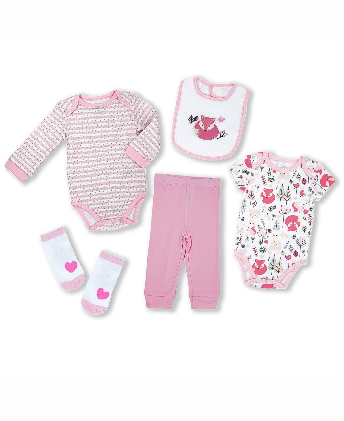 Baby Girls 29 Piece Infant Apparel Layette Gift Set, 0-3m
