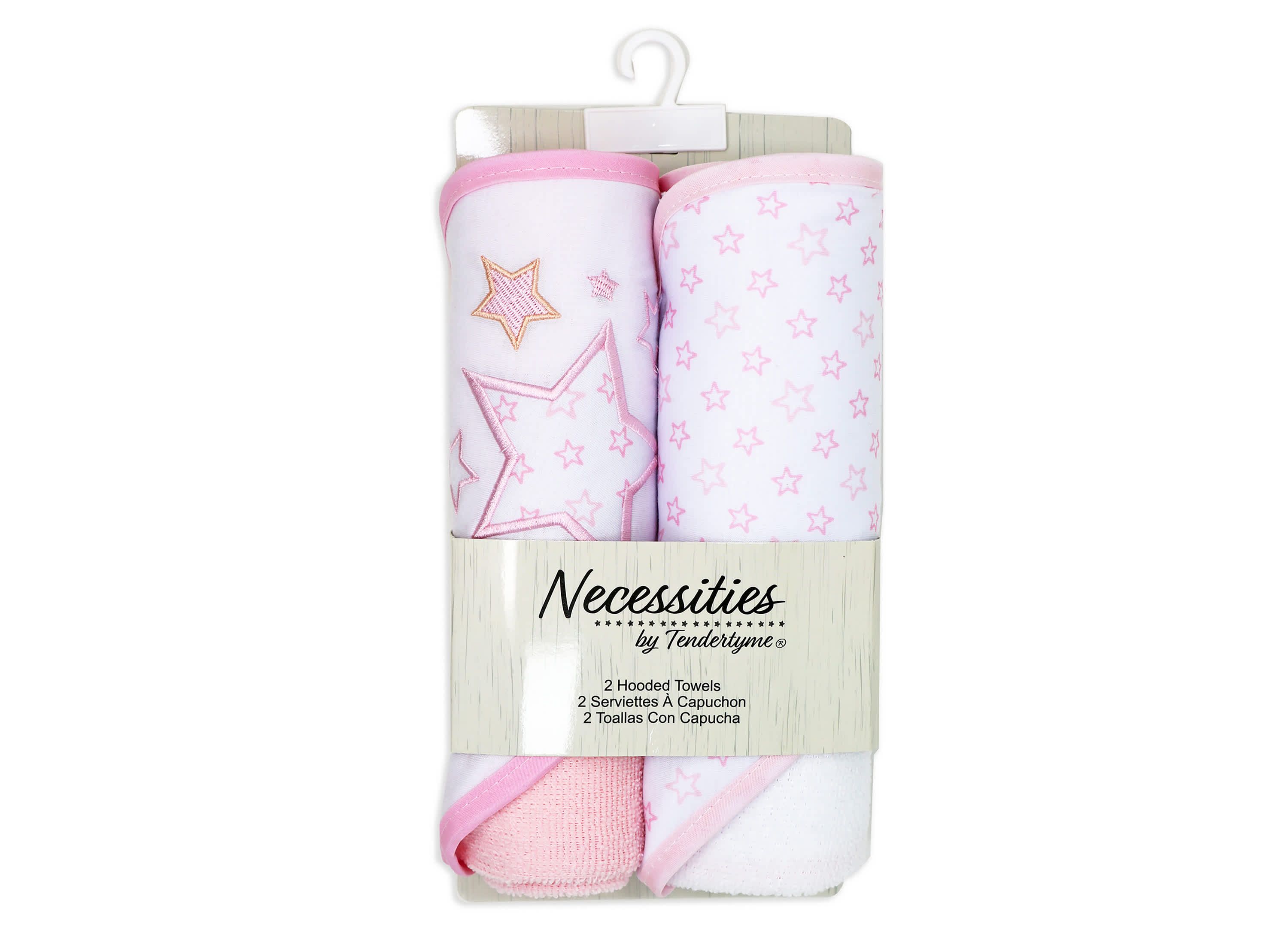 Baby Girls 28 Piece Nursery Essentials Shower Gift Bundle, Pinks