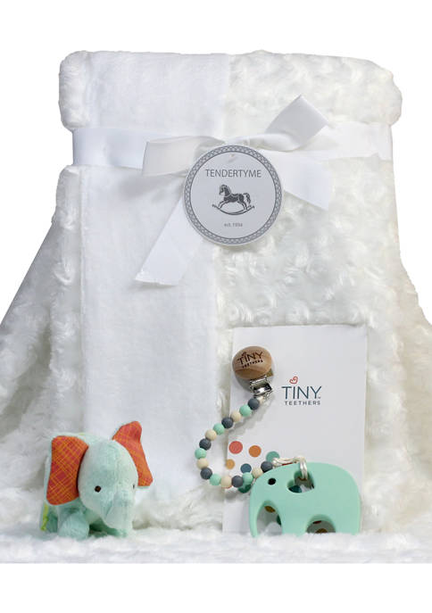 3 Stories Trading Baby Blanket Gift Set with