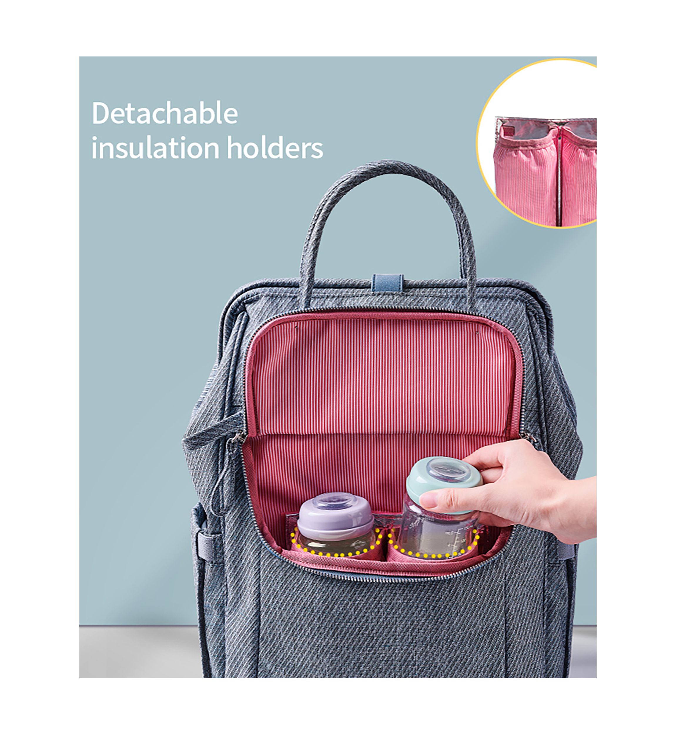 Baby Multifunctional Diaper Bag Backpack