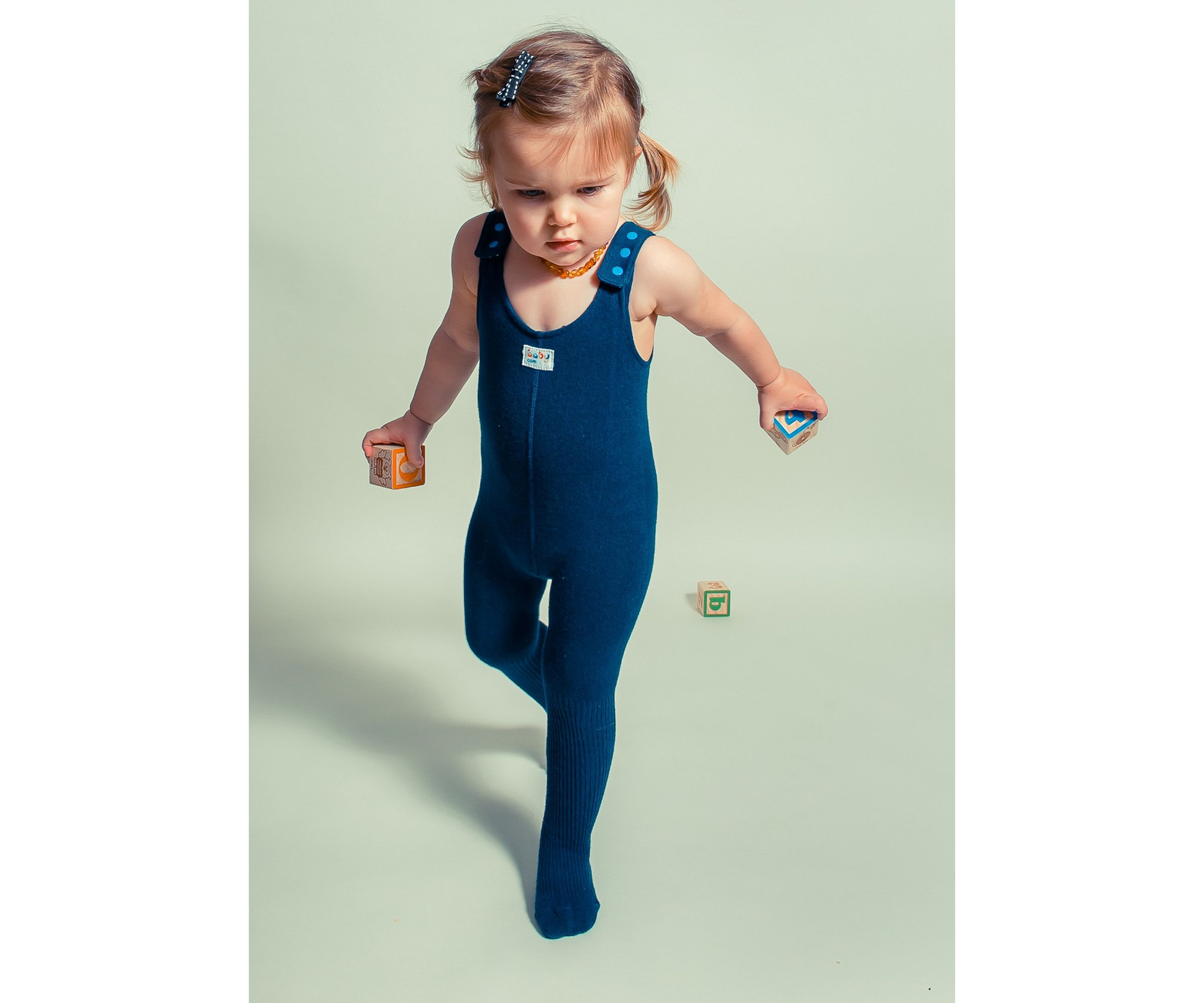 Baby Navy Full Body Tights