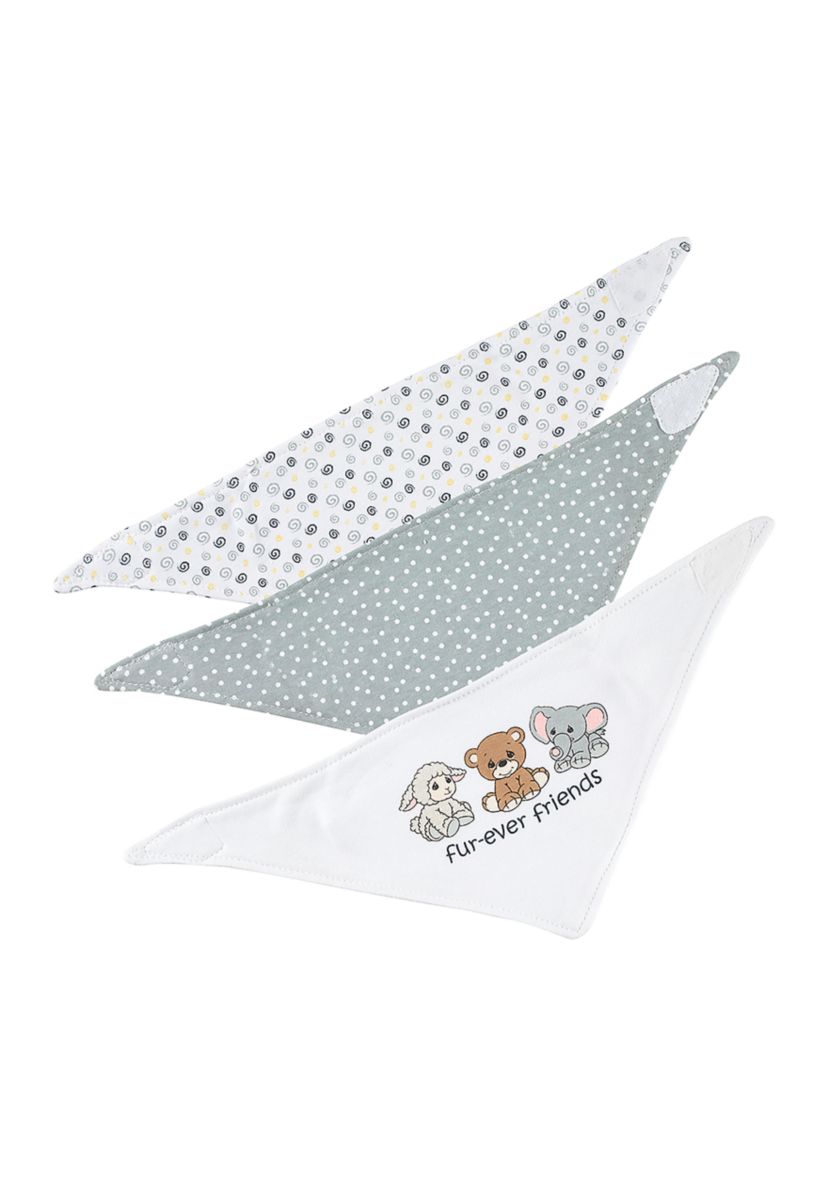 Baby 3 Piece Bandana Bibs