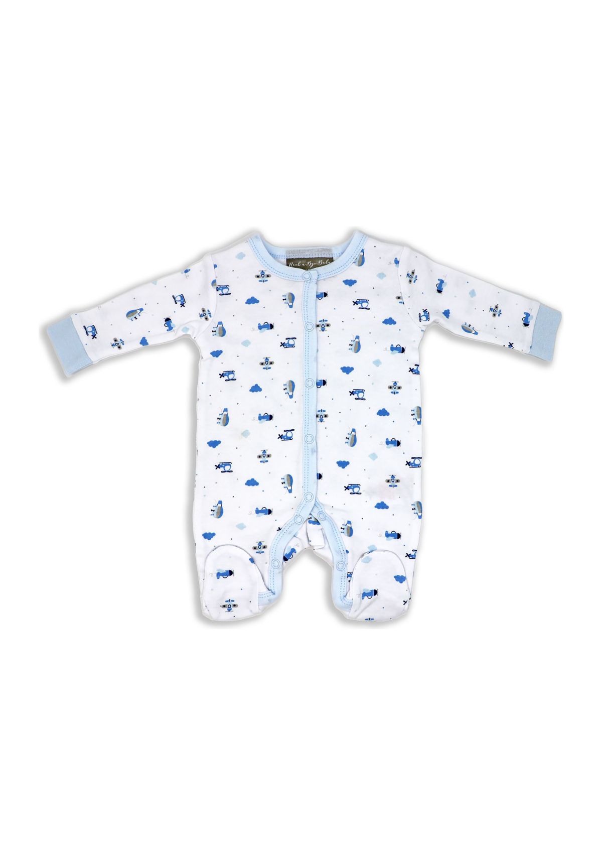 Baby Boys Fly High 5 Pc Layette Gift Set in Mesh Bag