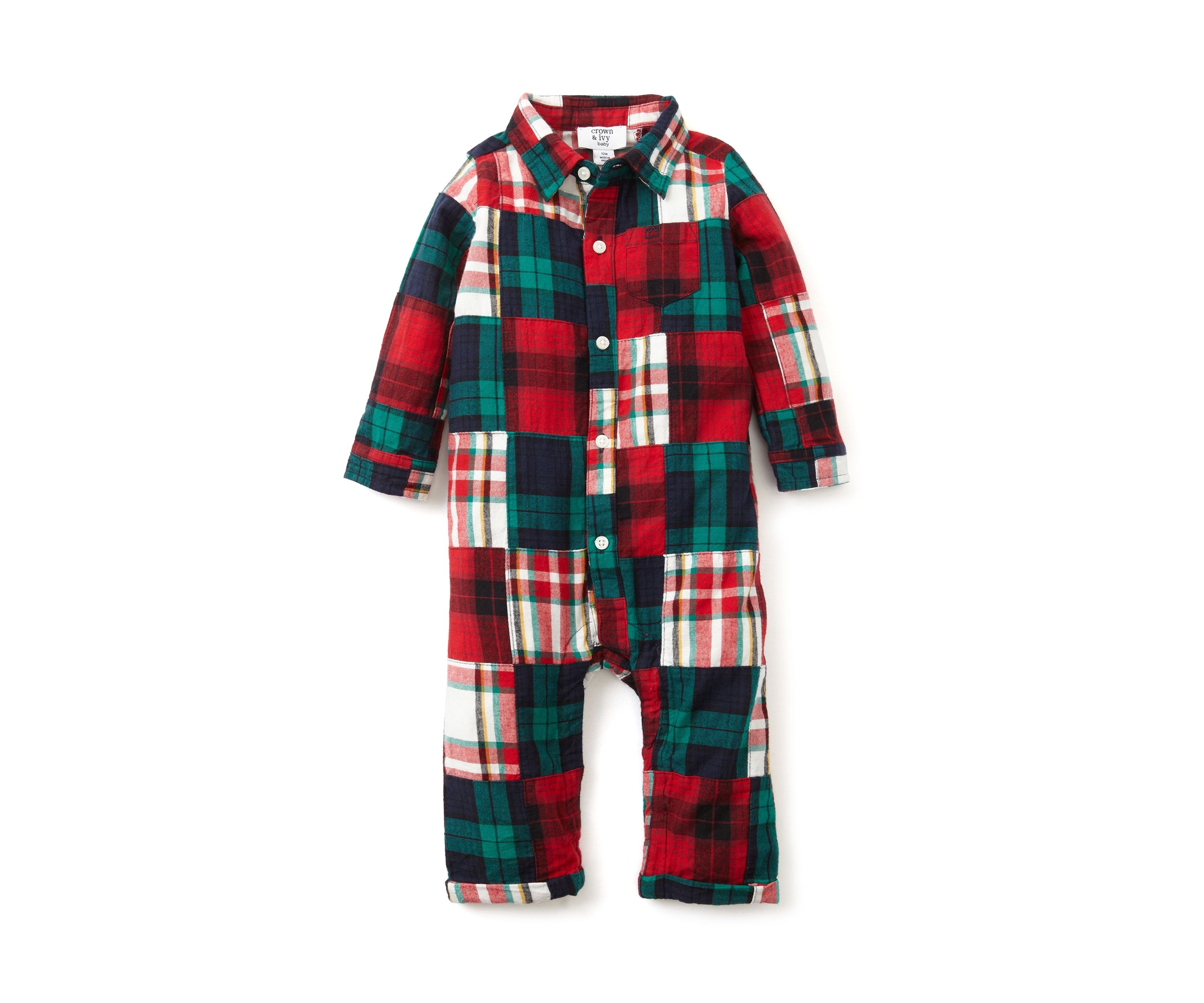 Baby Boys Mixed Woven Printed Pajama Set  