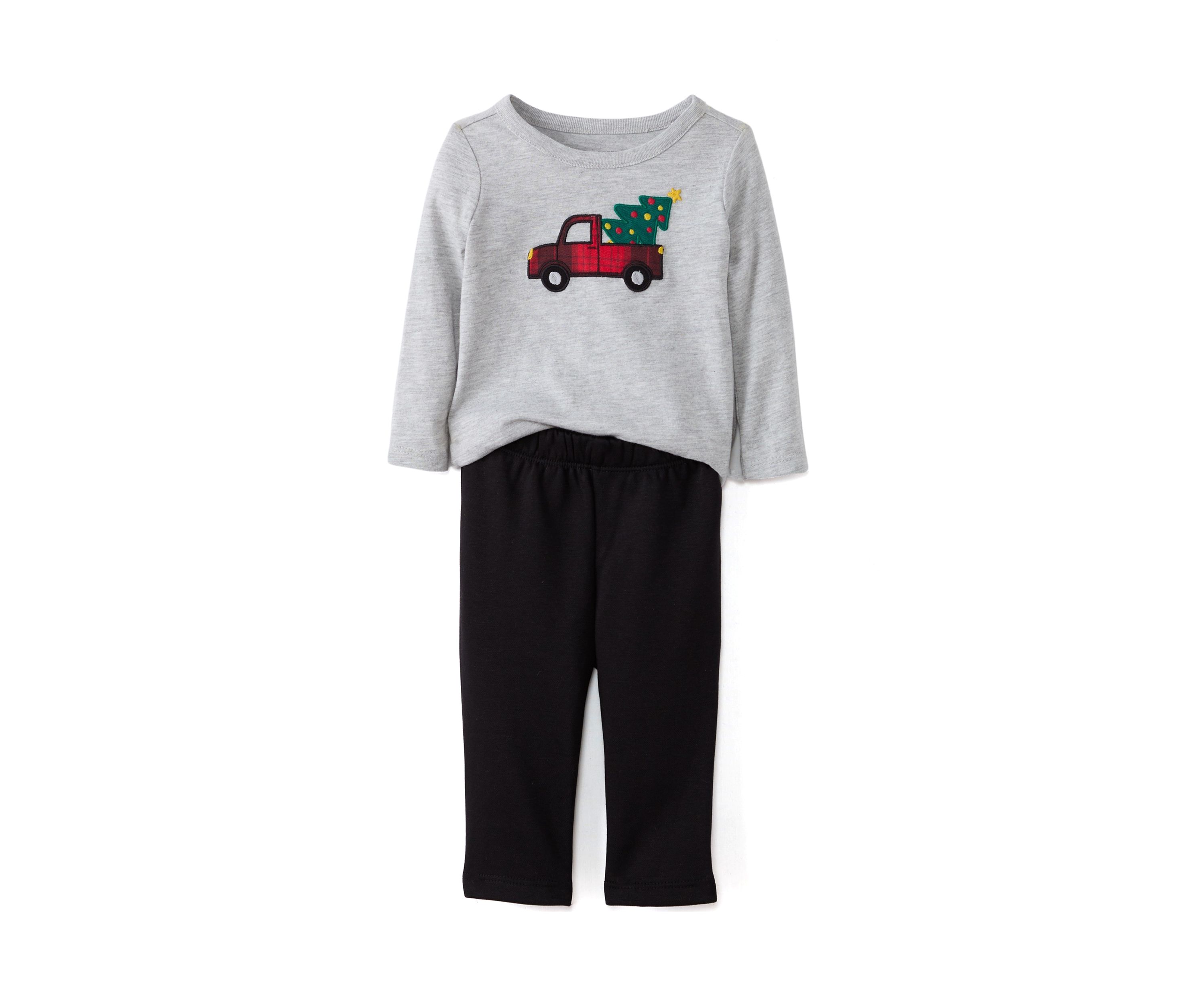 Baby Boys Long Sleeve Graphic Set 