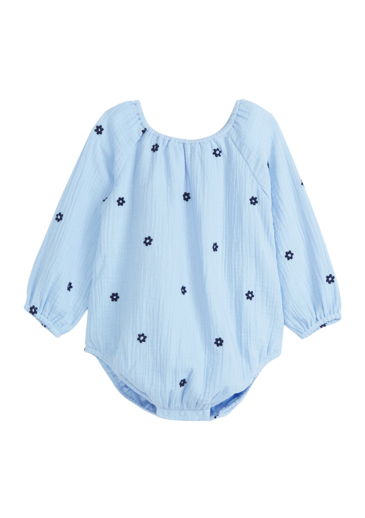 Baby Girls Printed Bubble Pajama