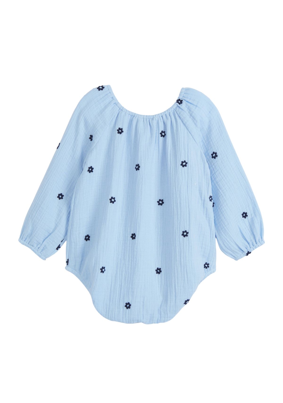 Baby Girls Printed Bubble Pajama