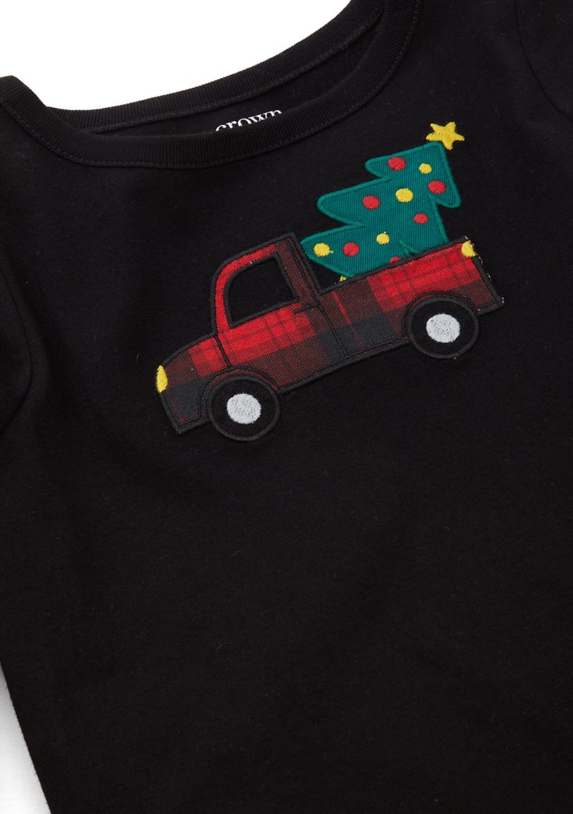 Toddler Boys Long Sleeve Graphic Set