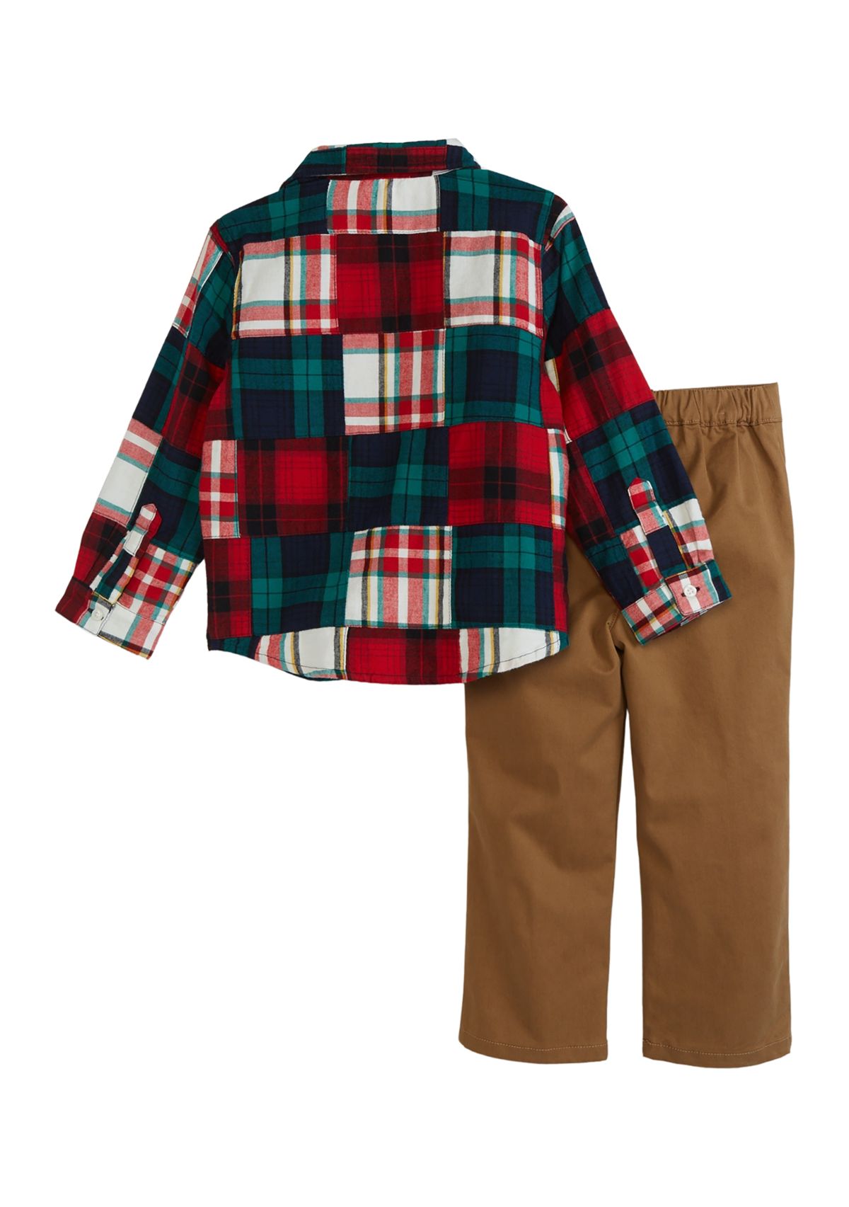 Toddler Boys Patchwork Set