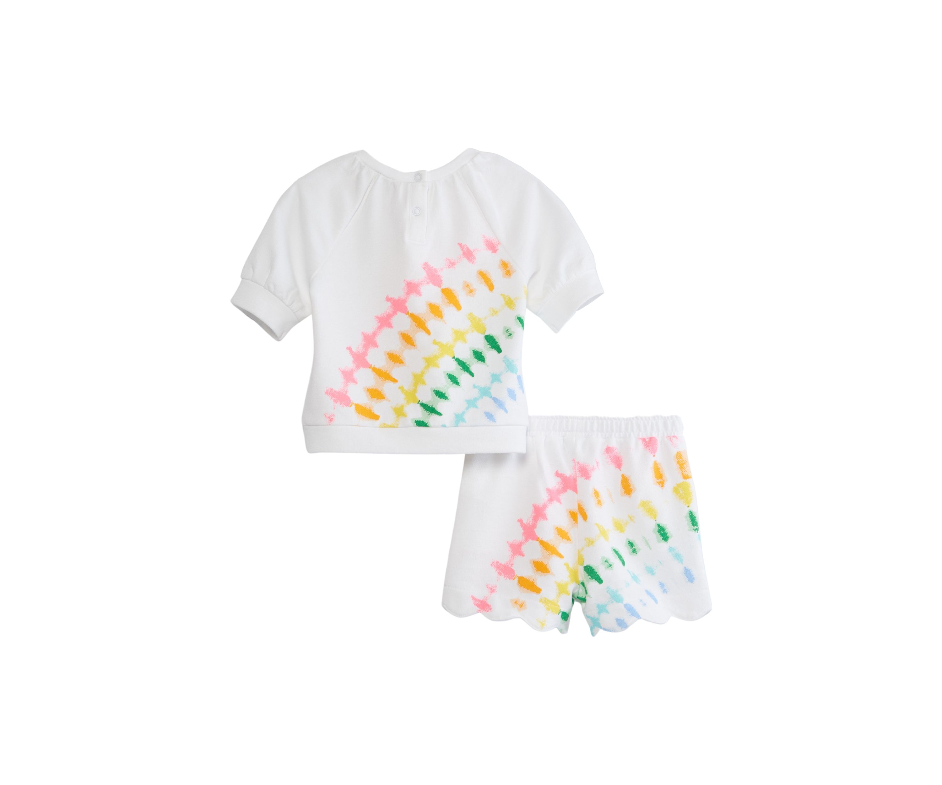 Baby Girls Short Sleeve Terry Set