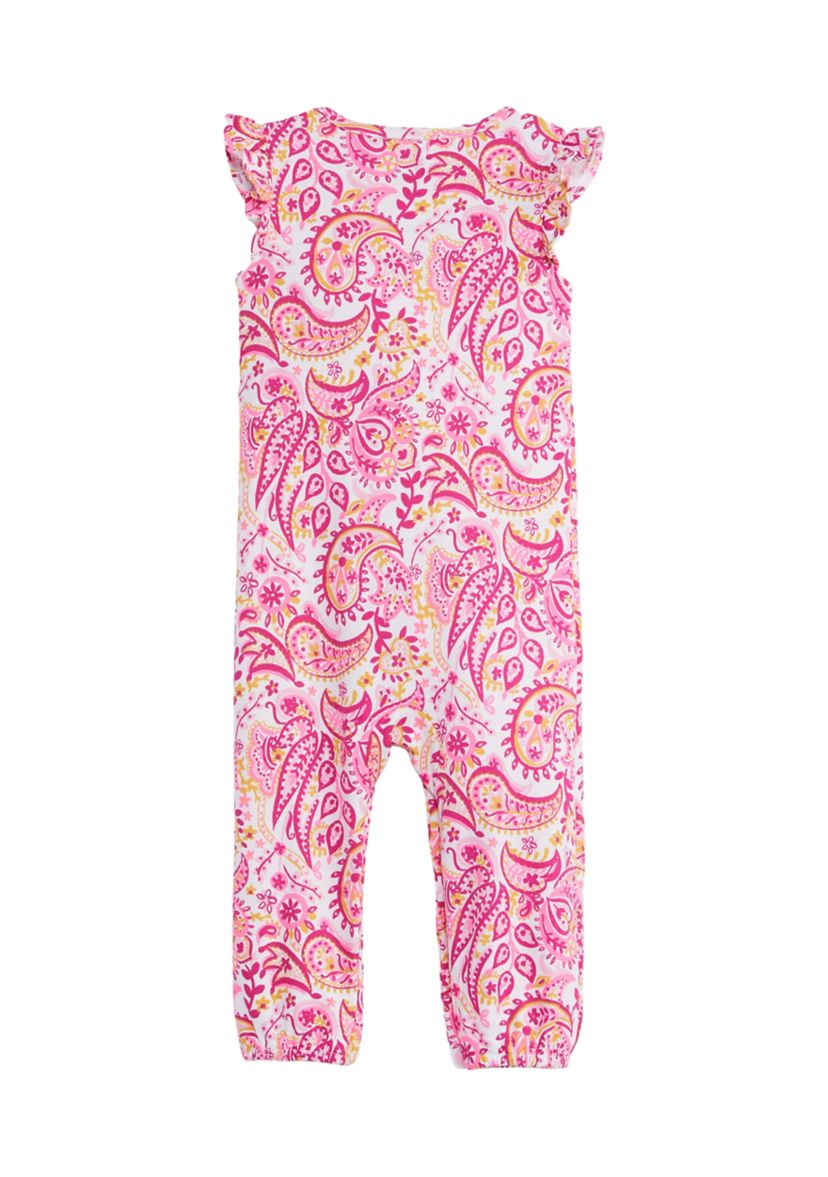Toddler Girls Printed Ruffle Set 