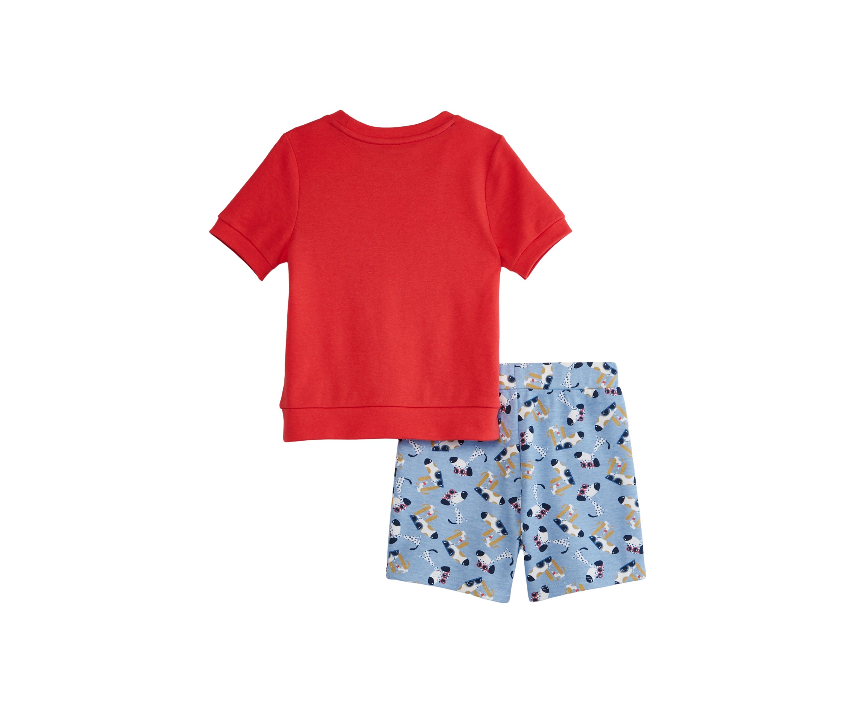Toddler Boys Short Sleeve Terry Shorts Set 