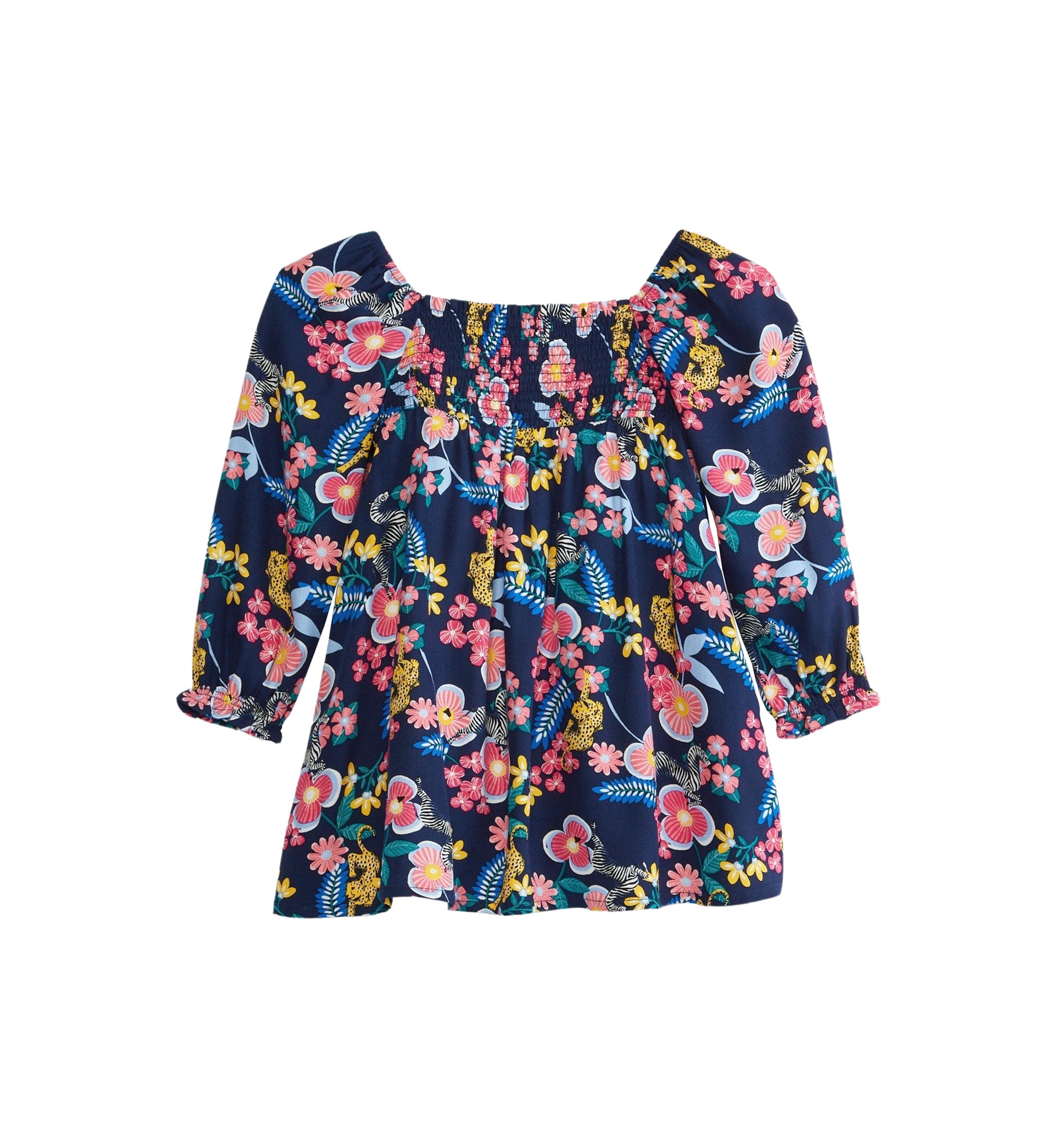 Baby Girls Long Sleeve Peasant Dress