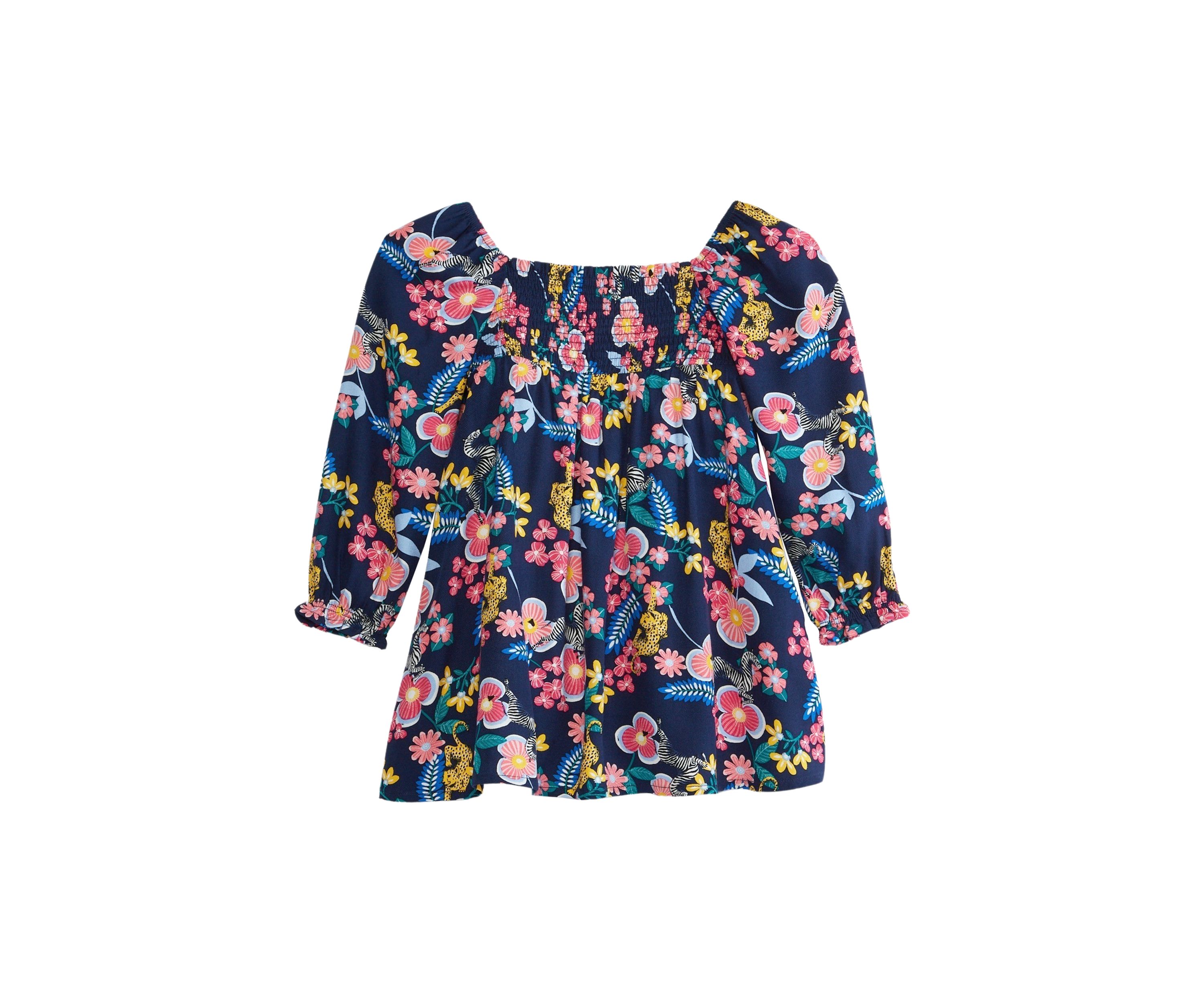 Baby Girls Long Sleeve Peasant Dress