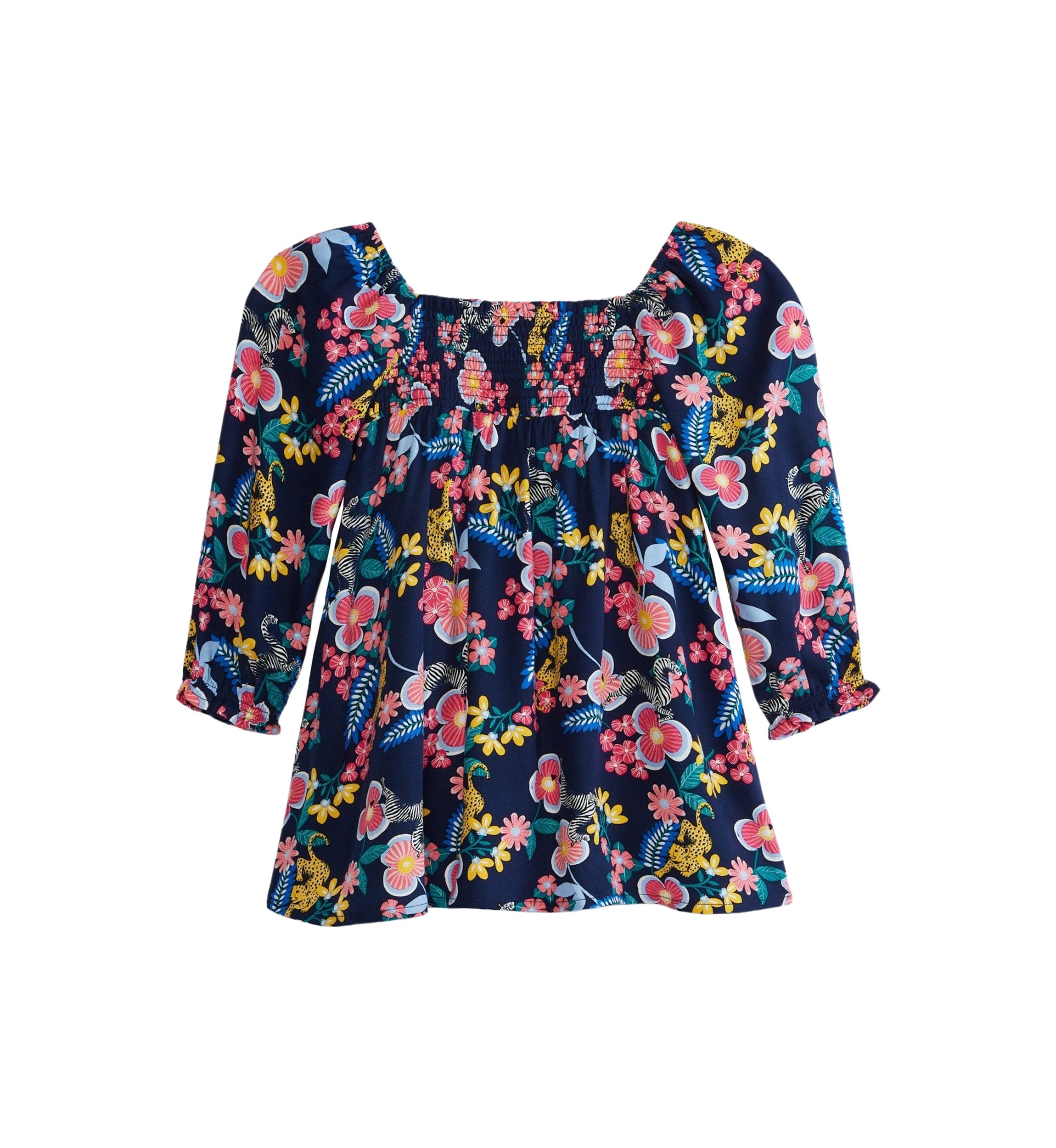 Baby Girls Long Sleeve Peasant Dress