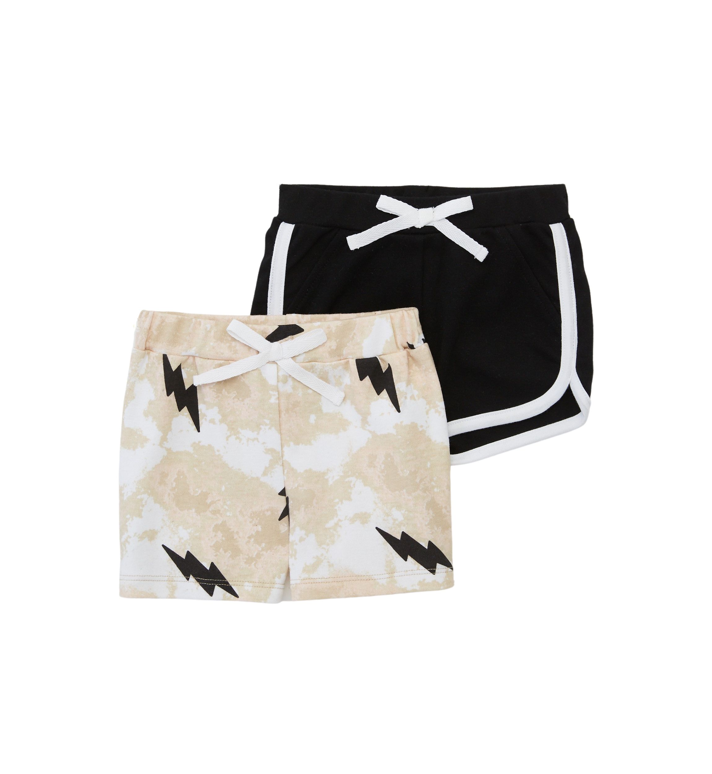 Baby Boys Pull On Shorts - 2 Pack